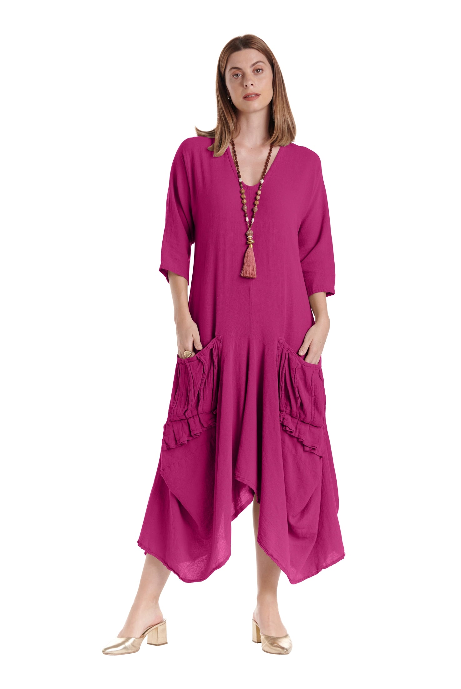 Shepherd Cotton Gauze Dress-Oh My Gauze