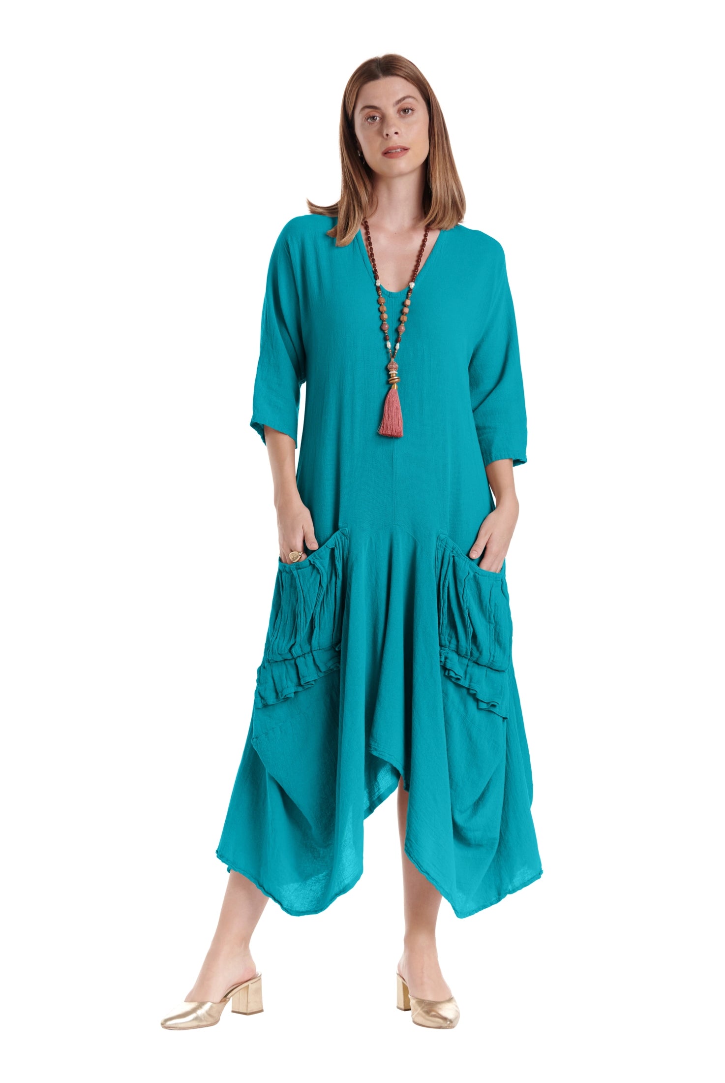 Shepherd Cotton Gauze Dress-Oh My Gauze