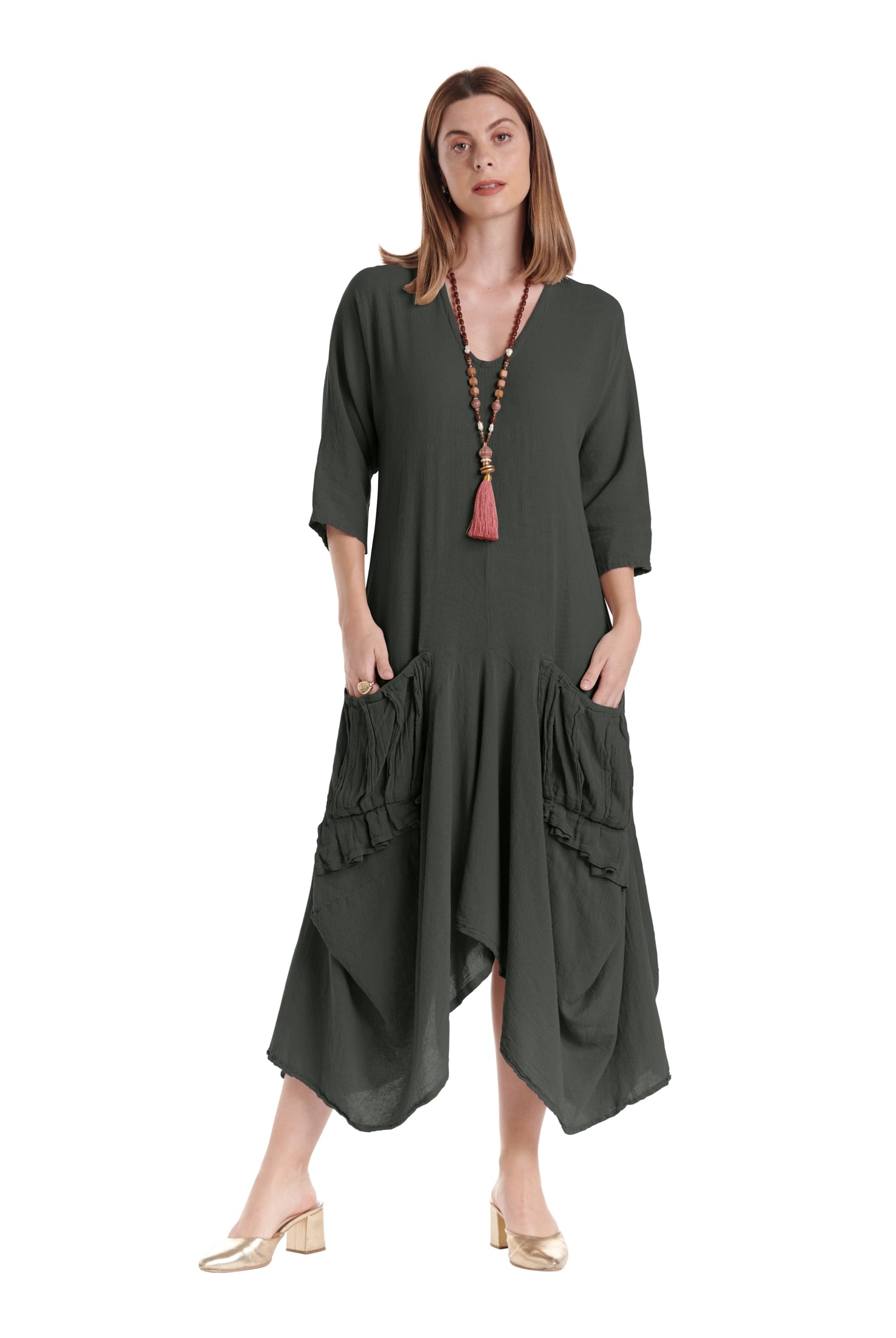 Shepherd Cotton Gauze Dress-Oh My Gauze