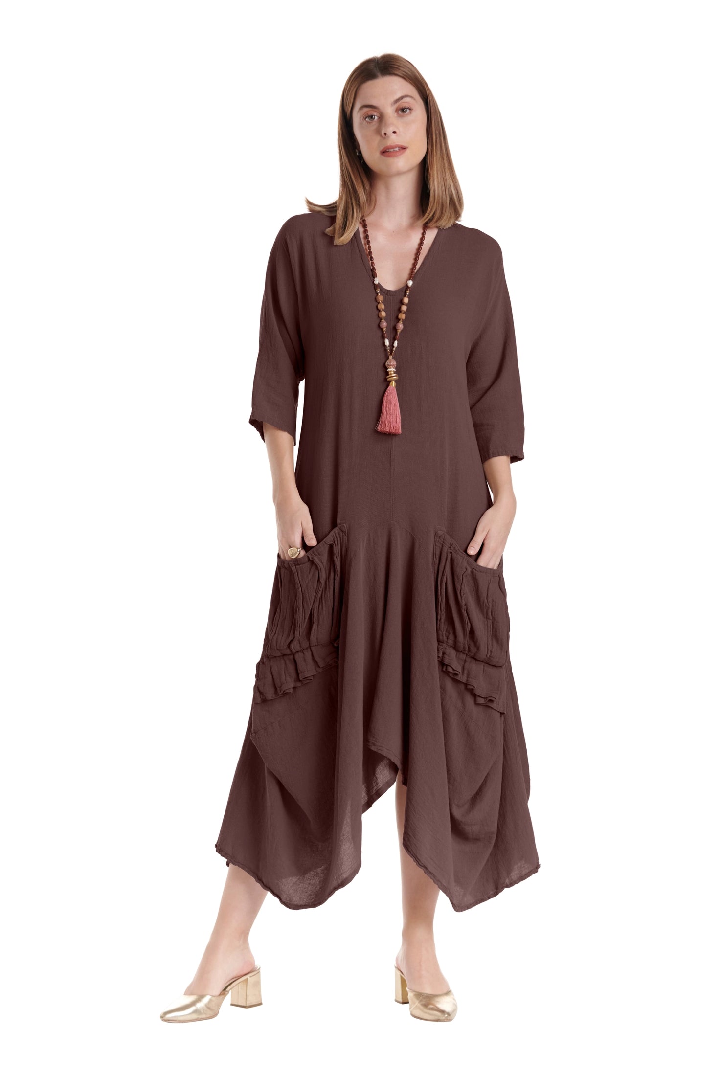 Shepherd Cotton Gauze Dress-Oh My Gauze