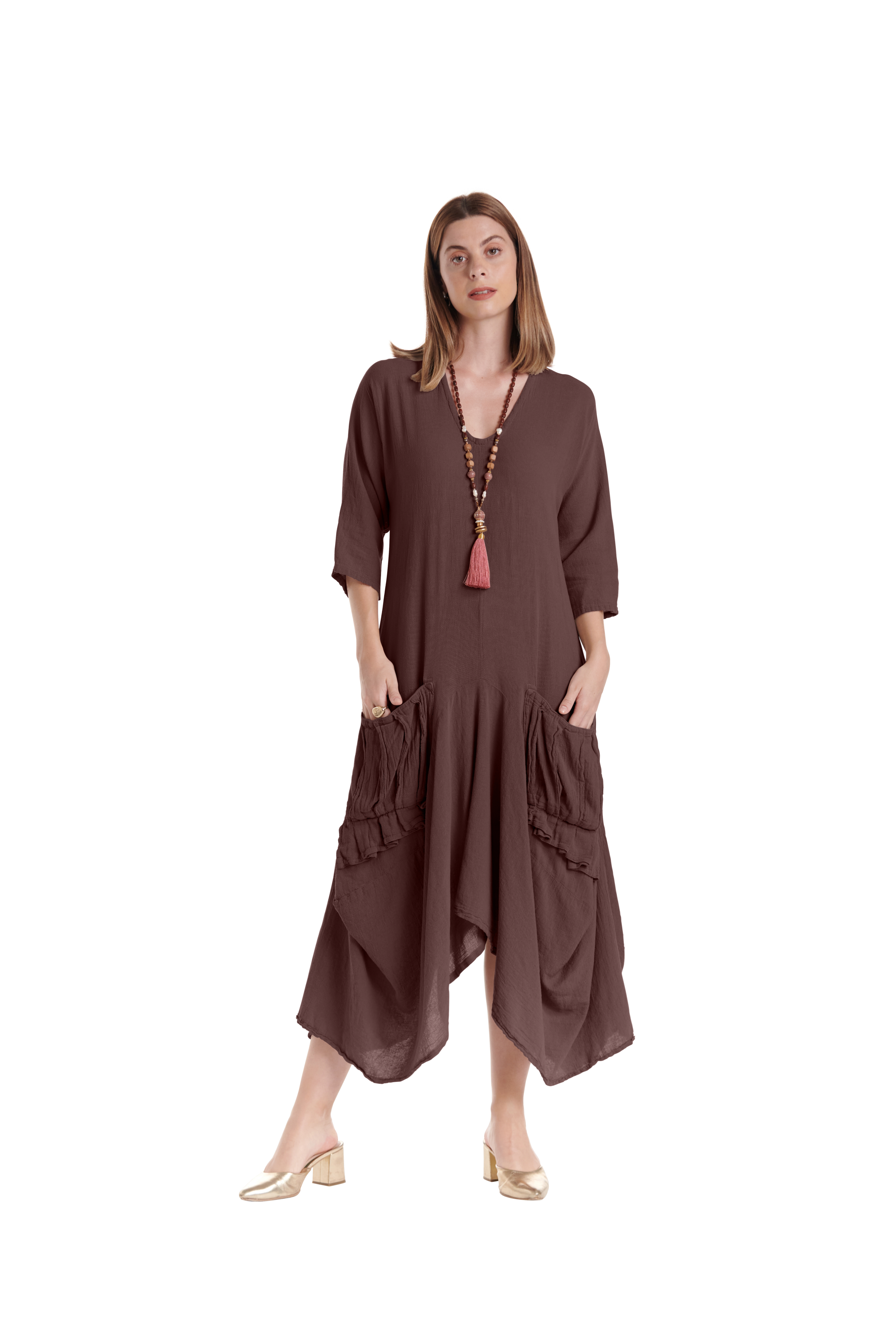 Shepherd Cotton Gauze Dress-Oh My Gauze
