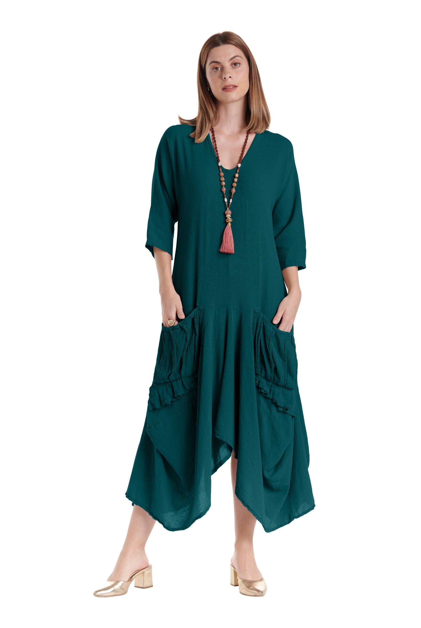 Shepherd Cotton Gauze Dress-Oh My Gauze