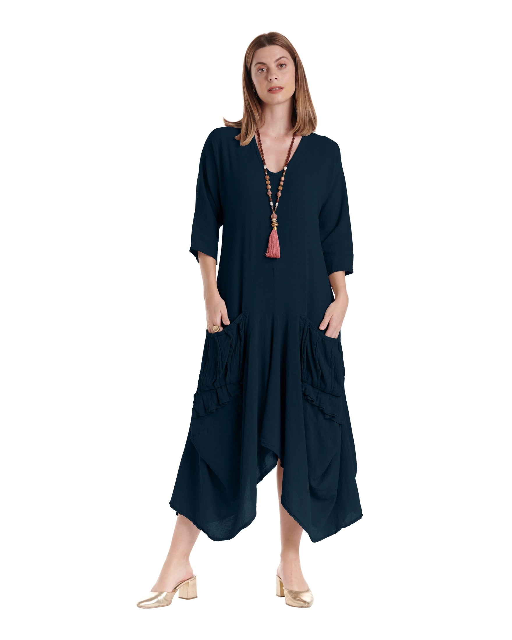 Shepherd Cotton Gauze Dress-Oh My Gauze