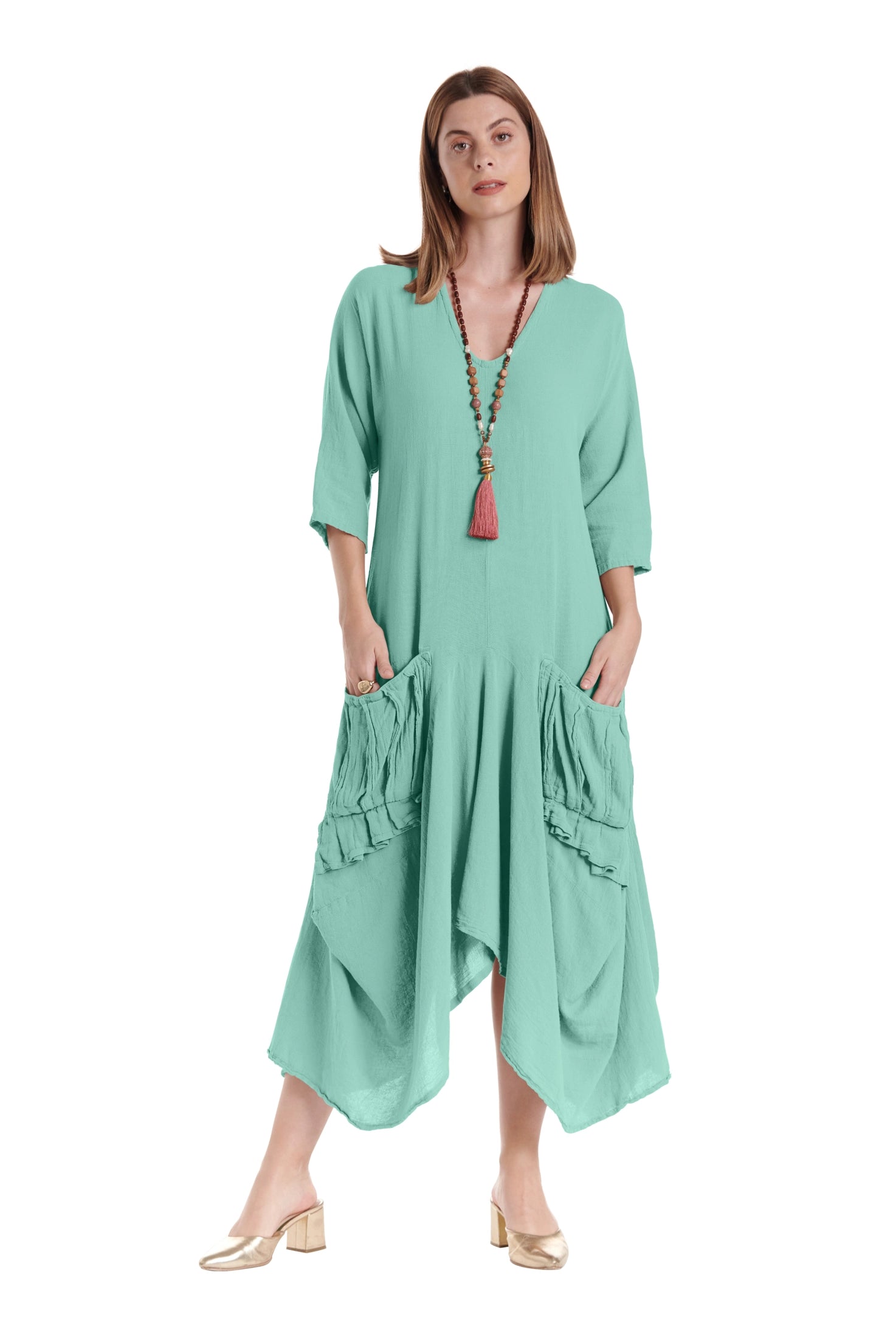 Shepherd Cotton Gauze Dress-Oh My Gauze