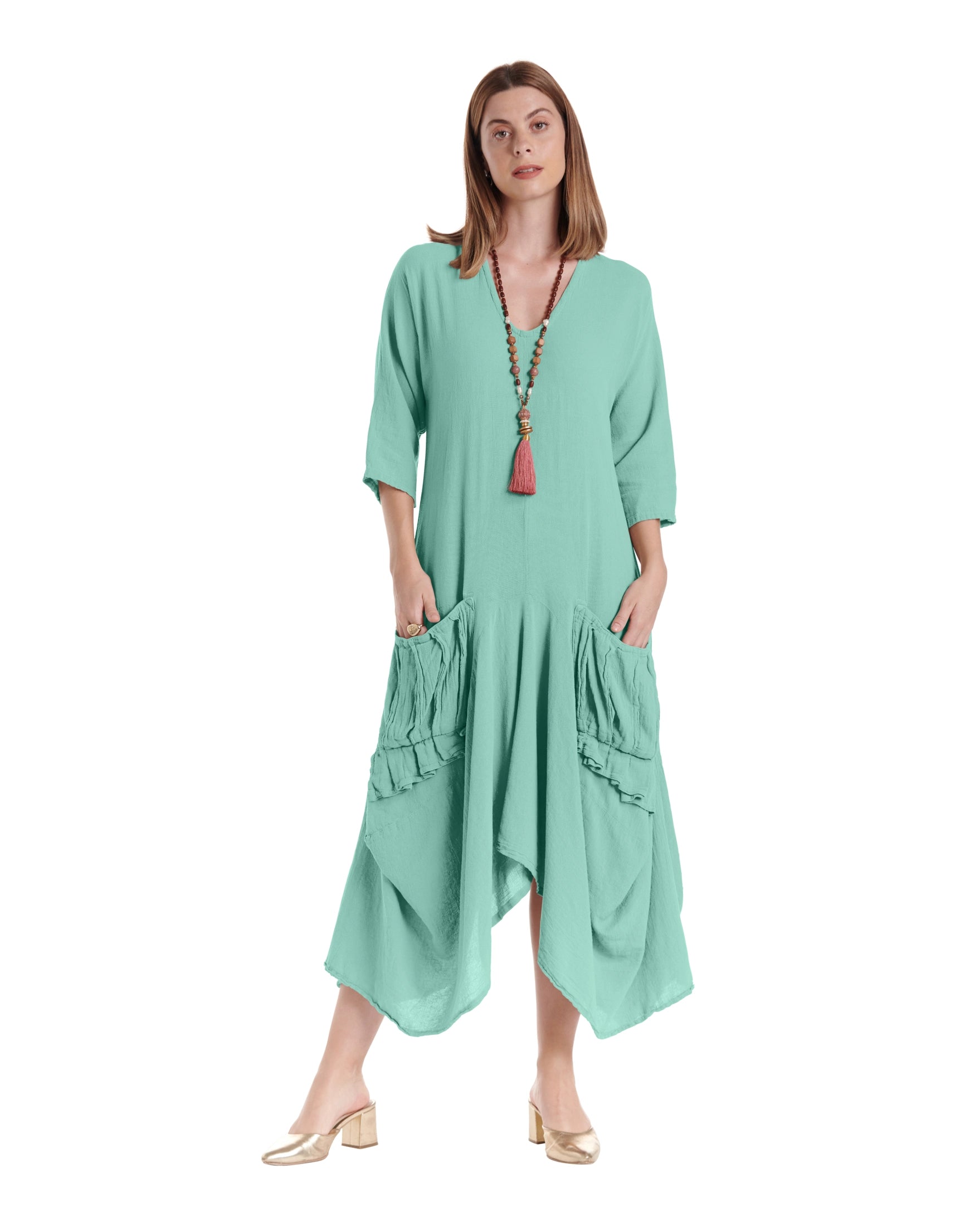 Shepherd Cotton Gauze Dress-Oh My Gauze