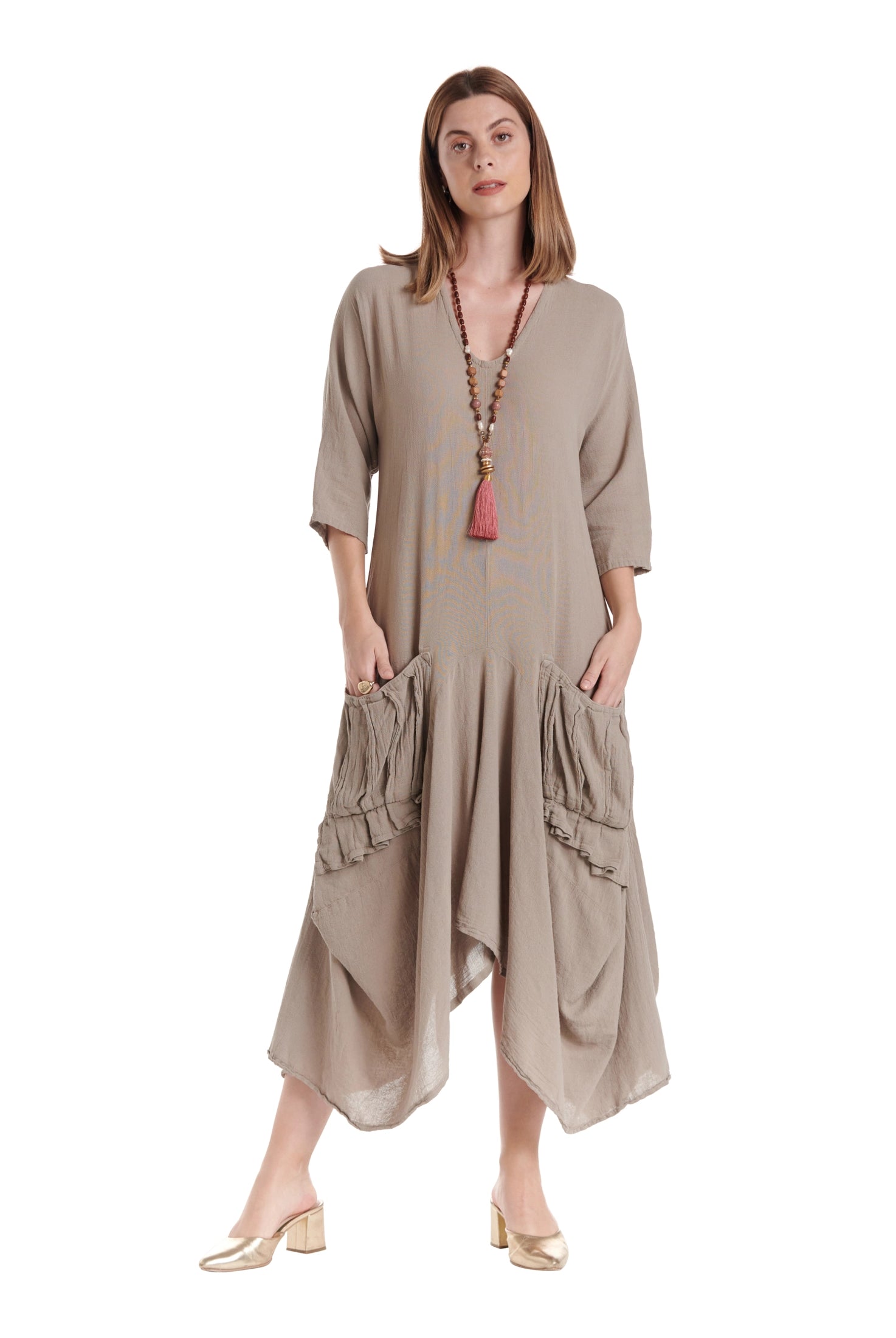 Shepherd Cotton Gauze Dress-Oh My Gauze