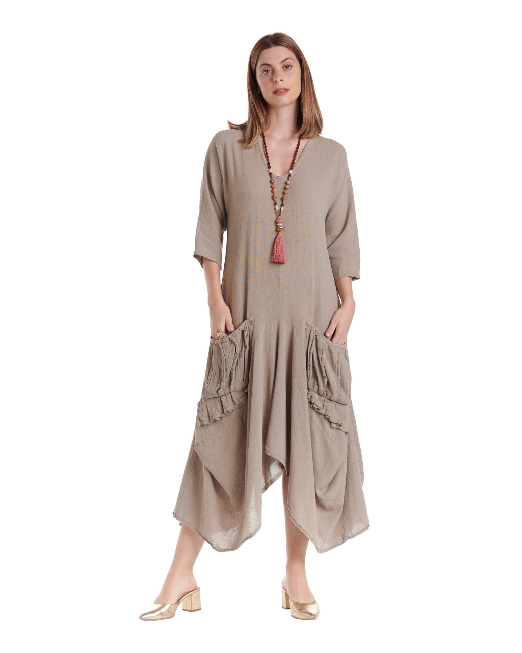 Shepherd Cotton Gauze Dress-Oh My Gauze