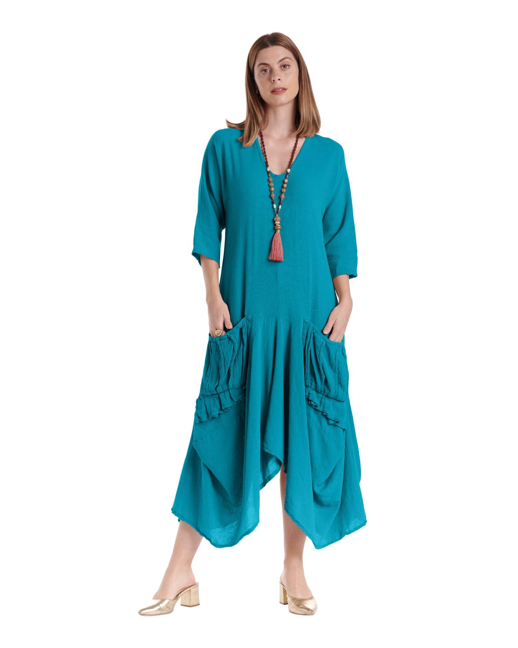 Shepherd Cotton Gauze Dress-Oh My Gauze