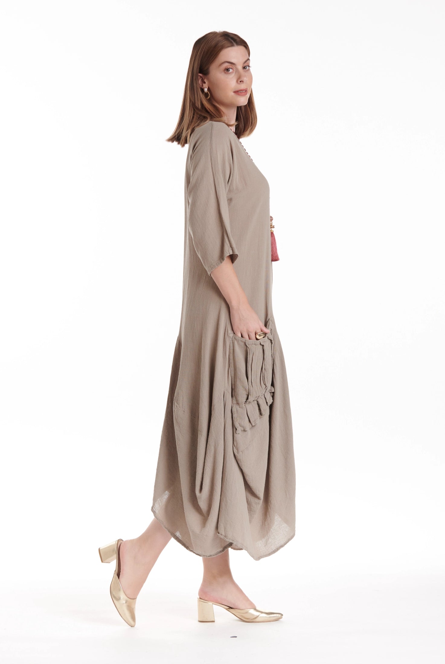 Shepherd Cotton Gauze Dress-Oh My Gauze