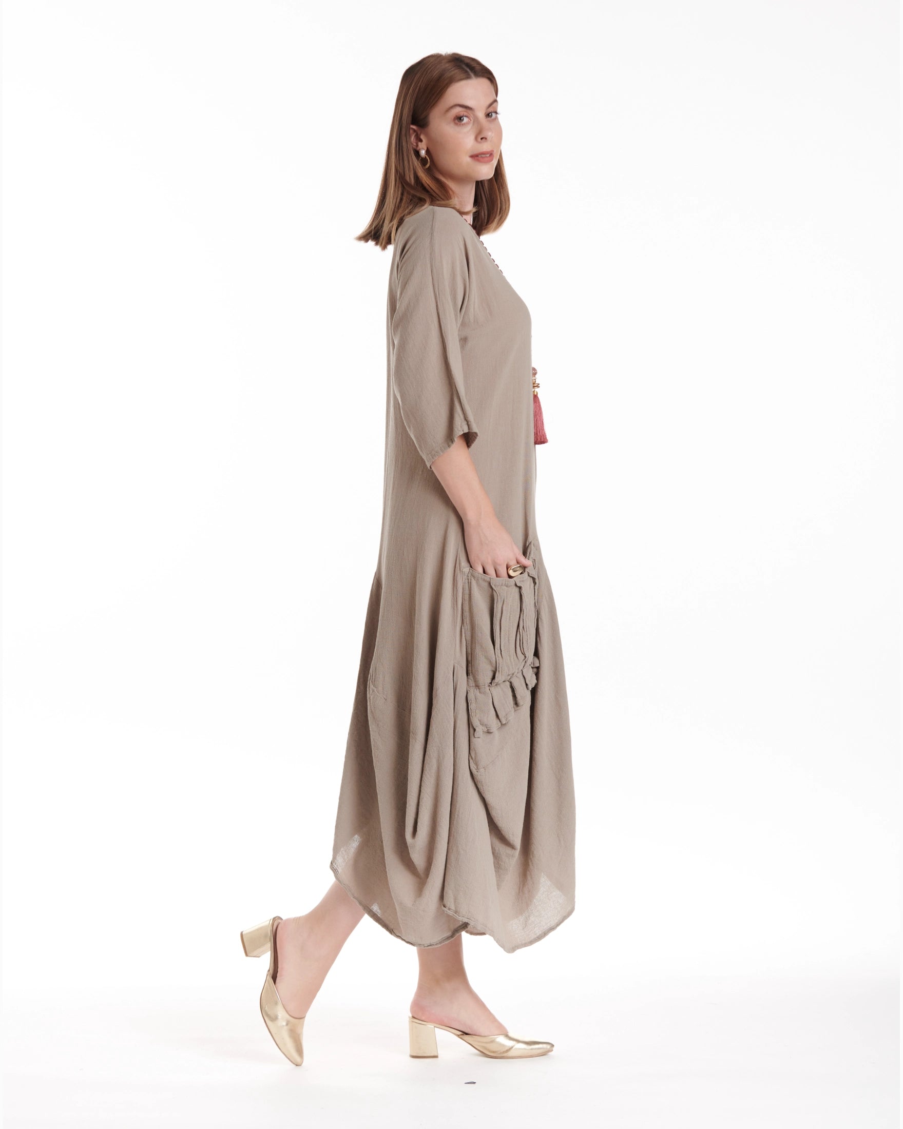 Shepherd Cotton Gauze Dress-Oh My Gauze