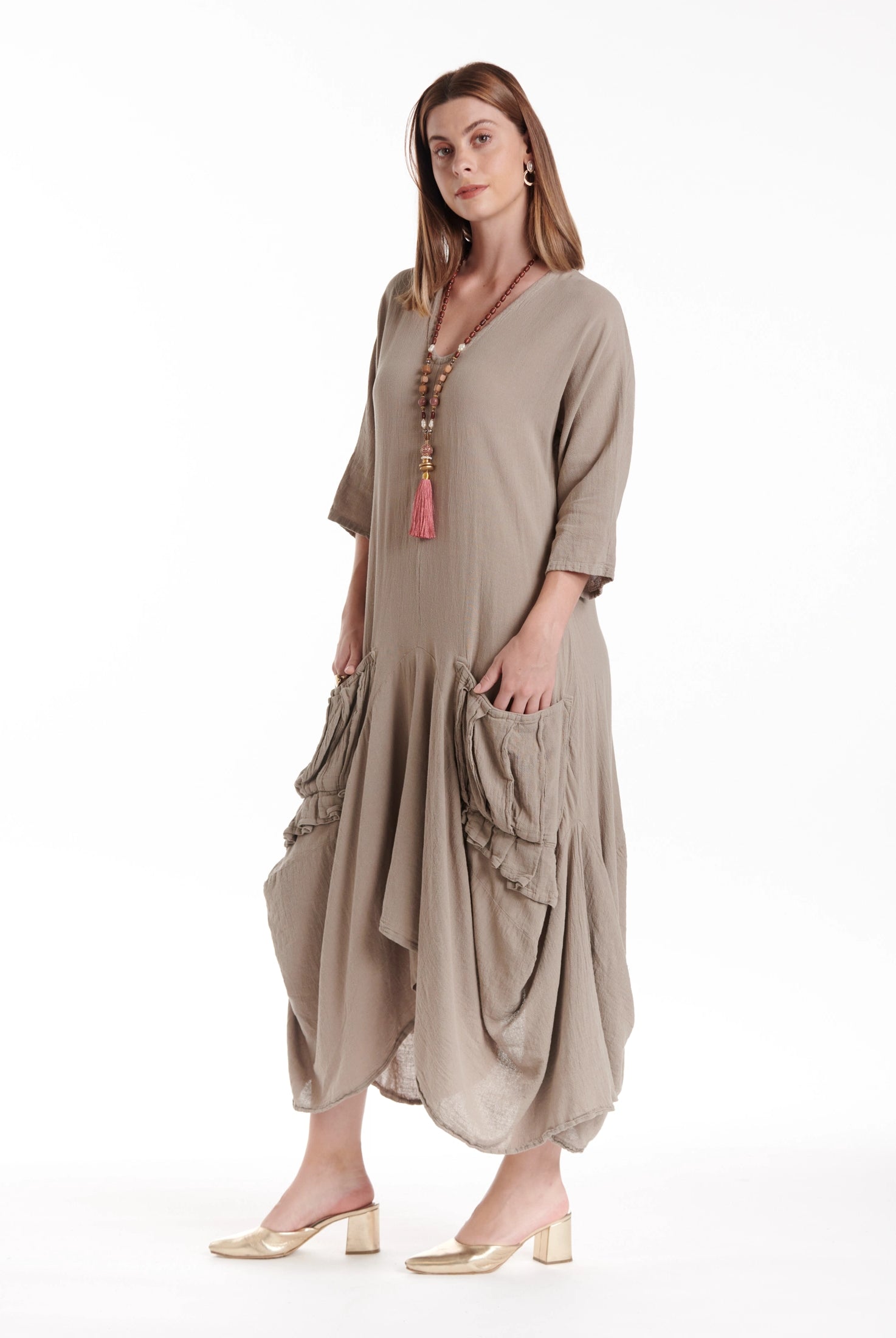 Shepherd Cotton Gauze Dress-Oh My Gauze