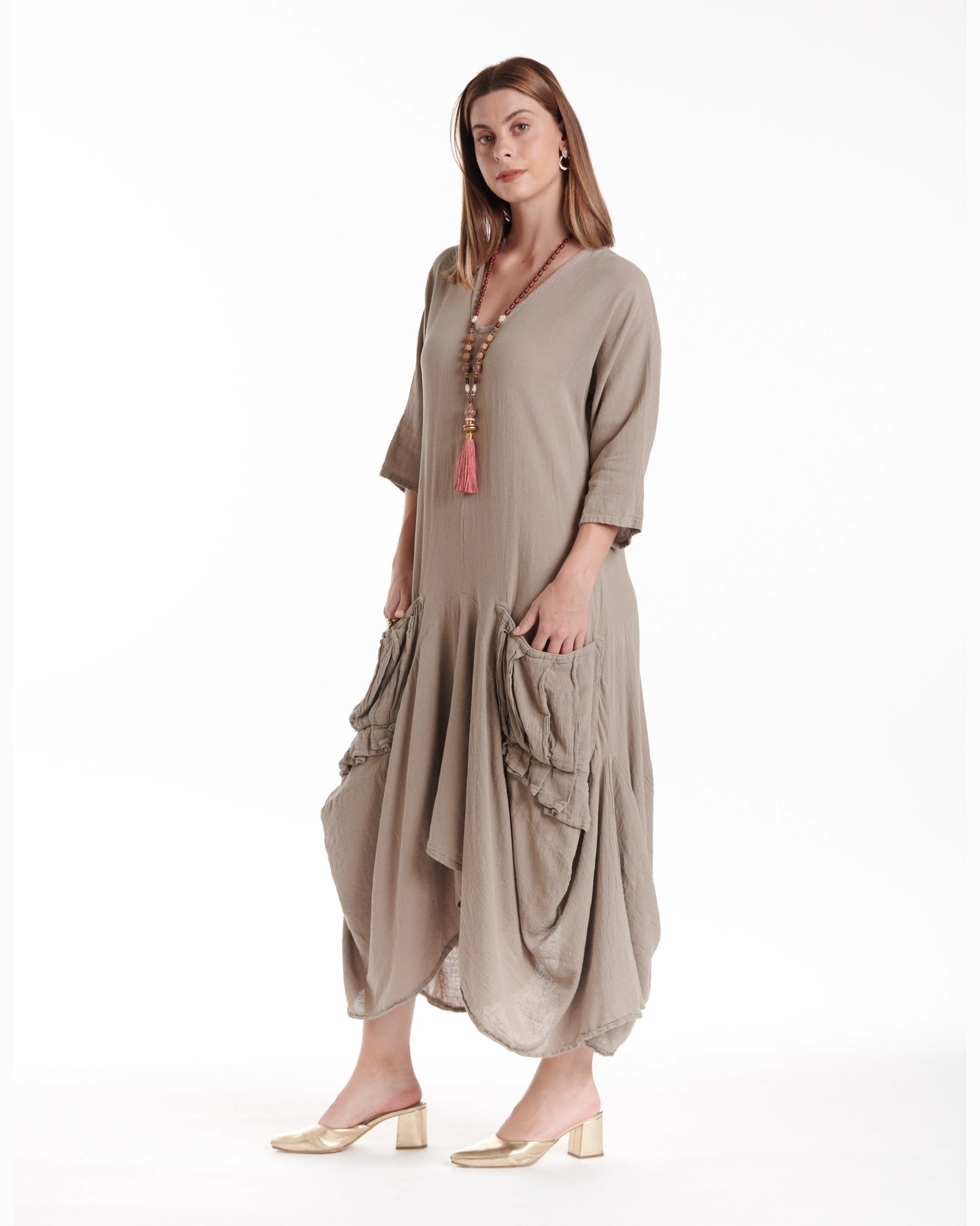 Shepherd Cotton Gauze Dress-Oh My Gauze