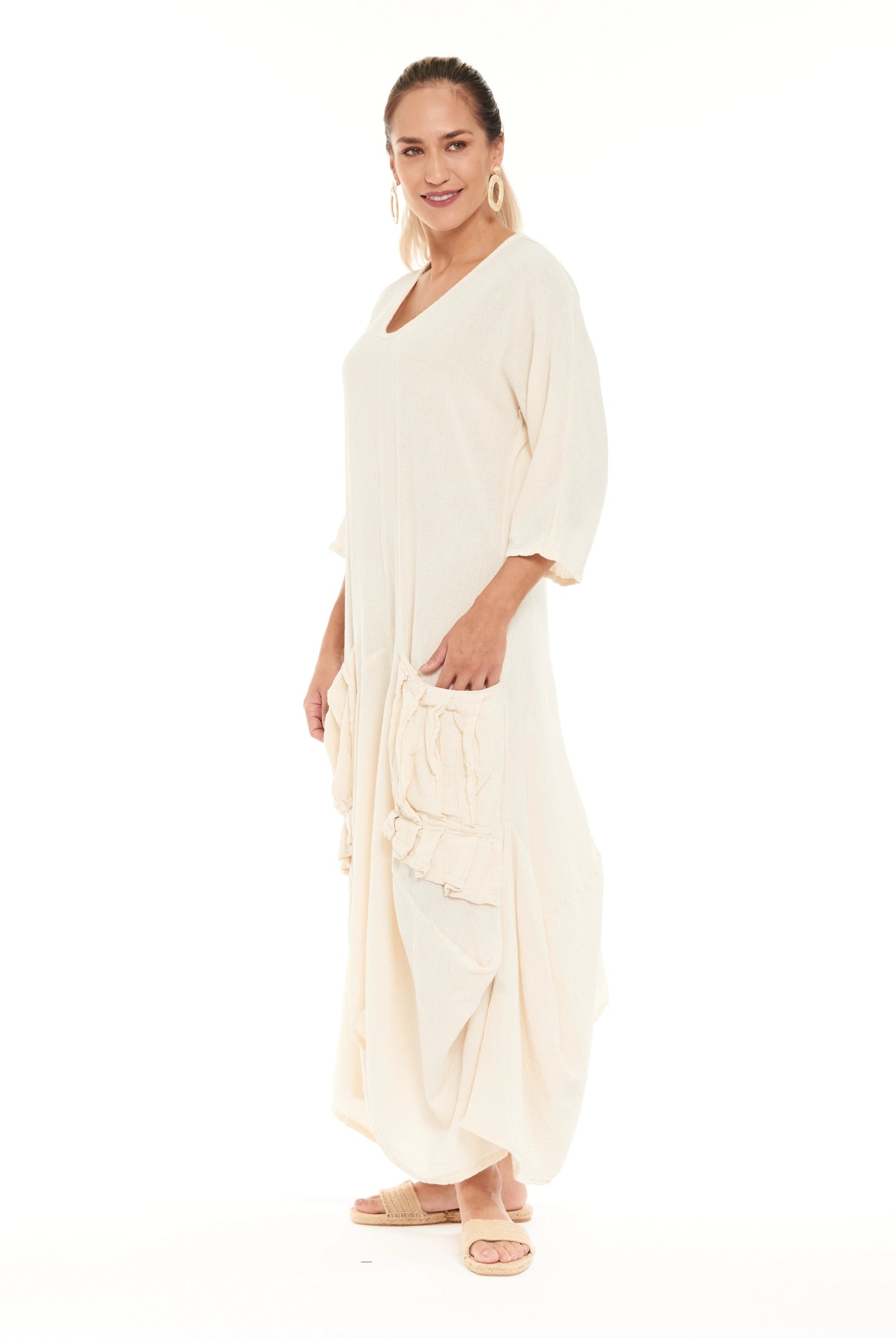 Shepherd Cotton Gauze Dress-Oh My Gauze