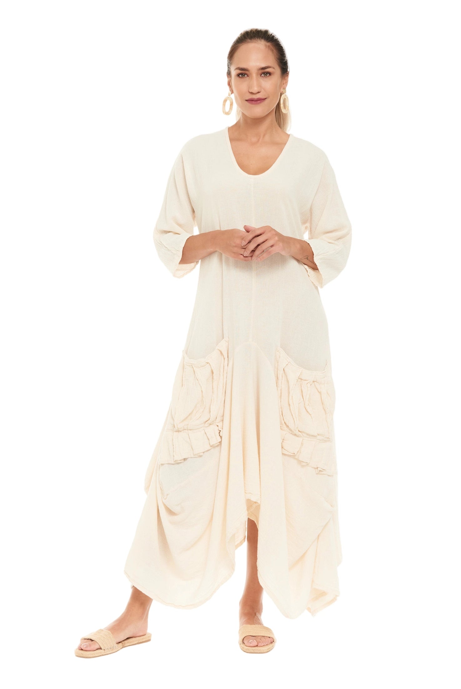 Shepherd Cotton Gauze Dress-Oh My Gauze