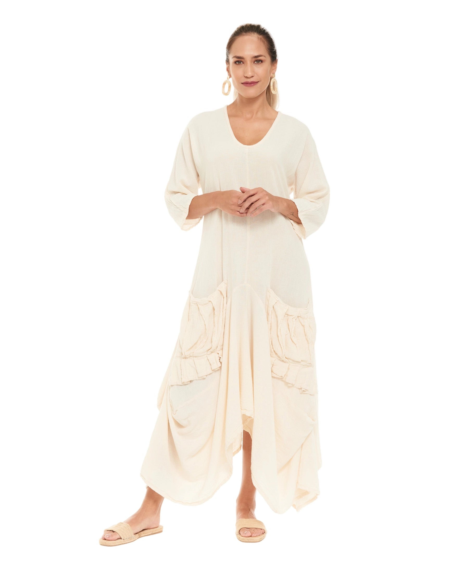 Shepherd Cotton Gauze Dress-Oh My Gauze