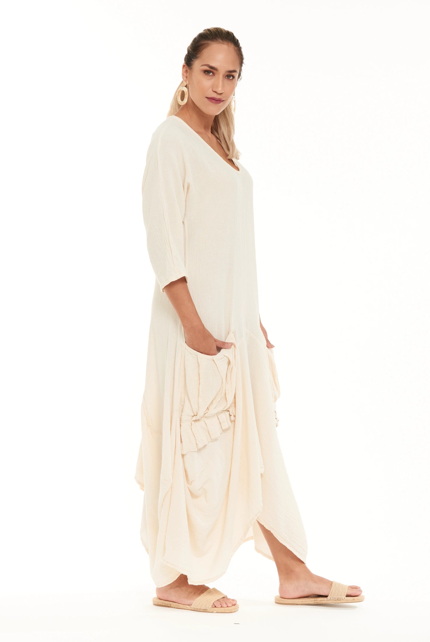 Shepherd Cotton Gauze Dress-Oh My Gauze