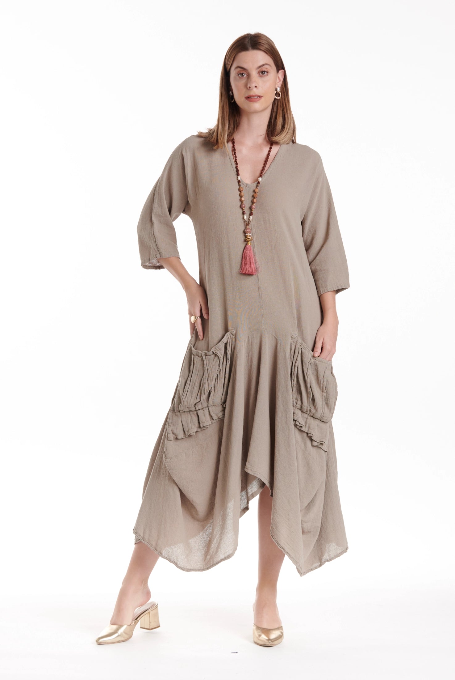 Shepherd Cotton Gauze Dress-Oh My Gauze