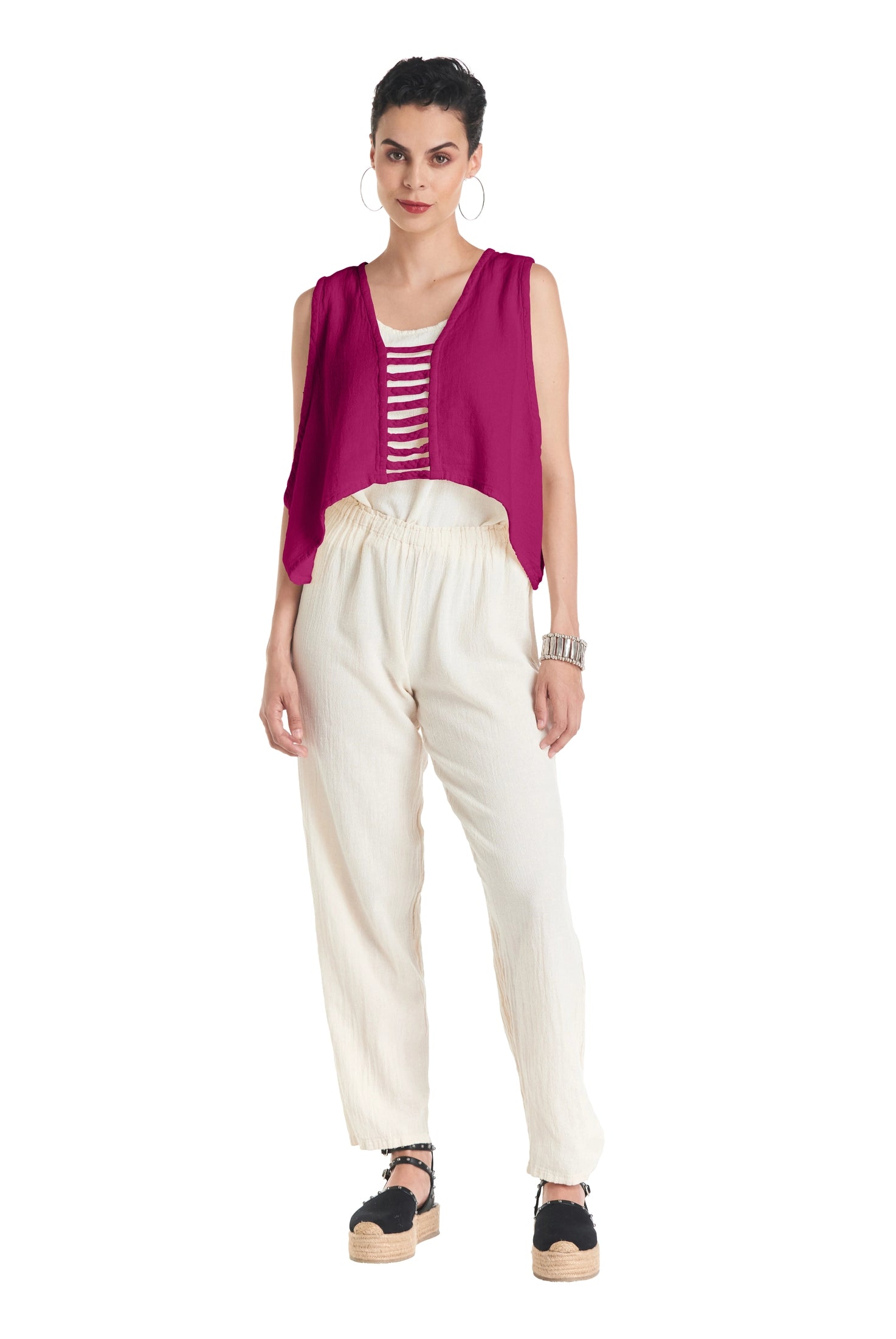 Shutter Vest-Oh My Gauze