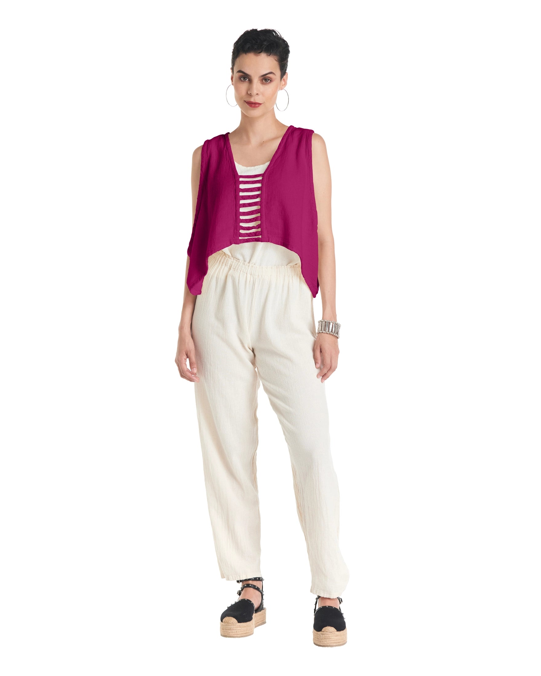 Shutter Vest-Oh My Gauze