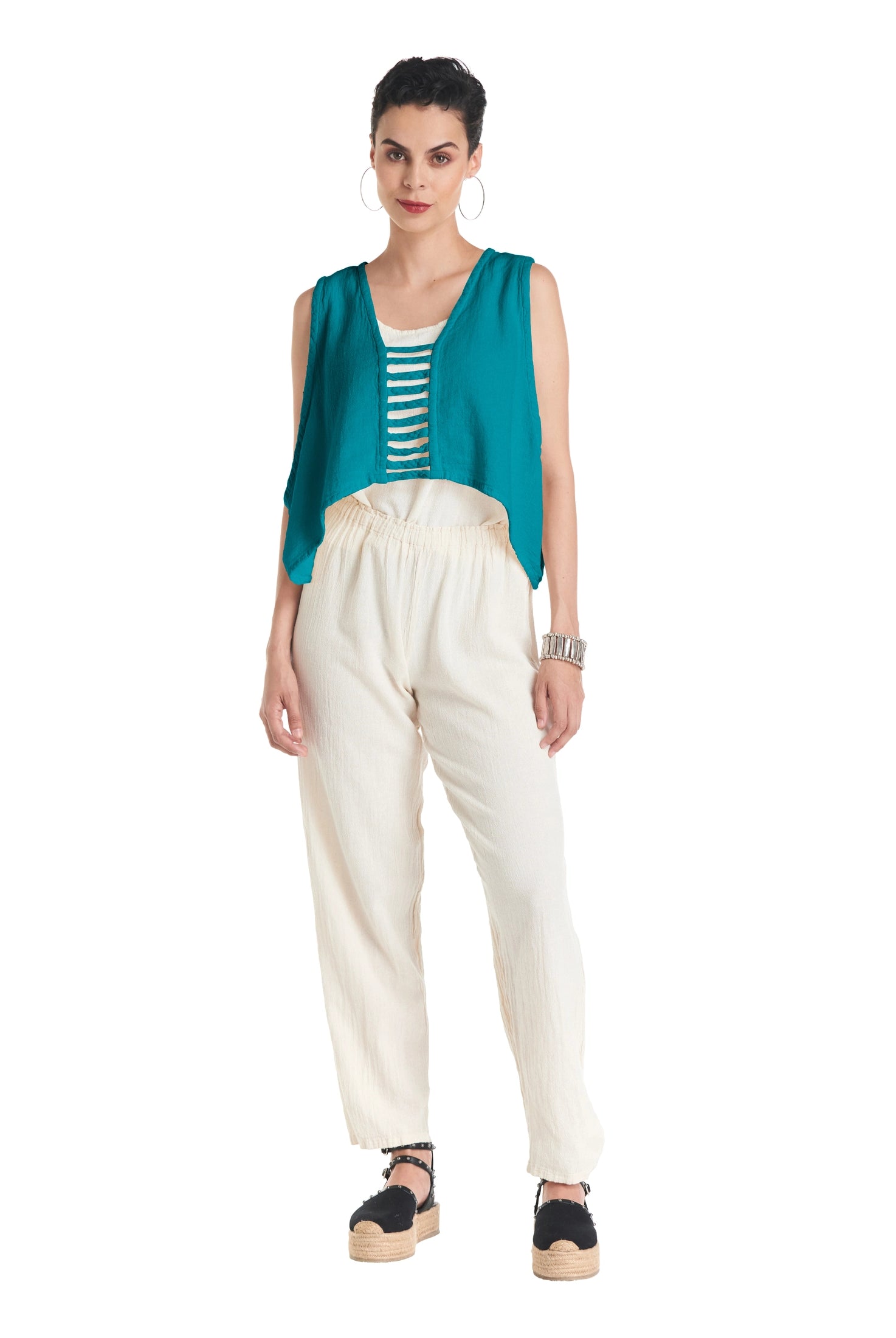 Shutter Vest-Oh My Gauze