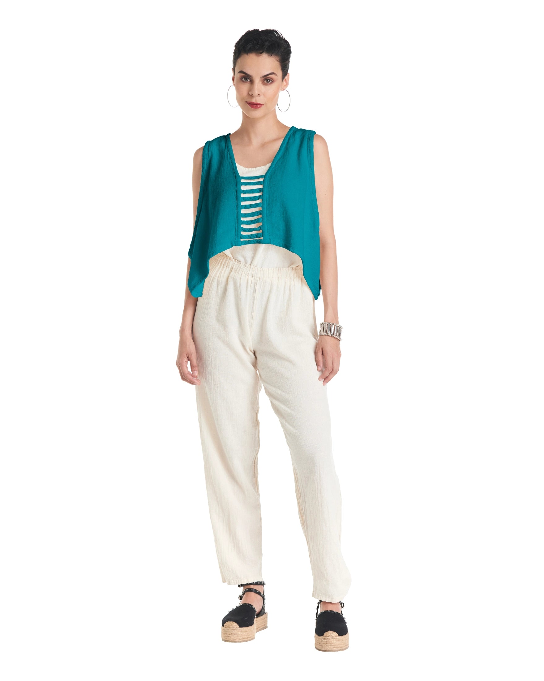 Shutter Vest-Oh My Gauze