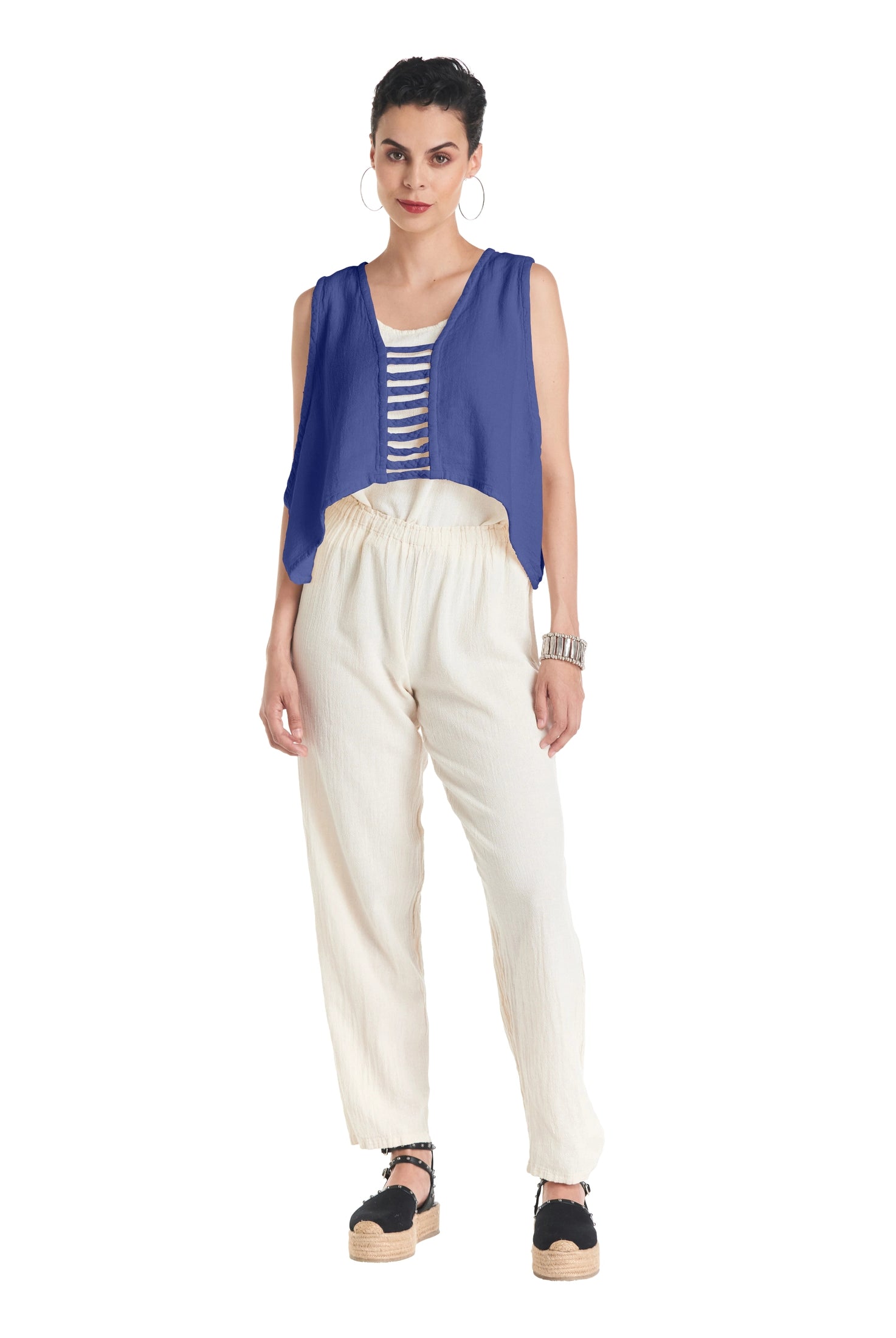 Shutter Vest-Oh My Gauze