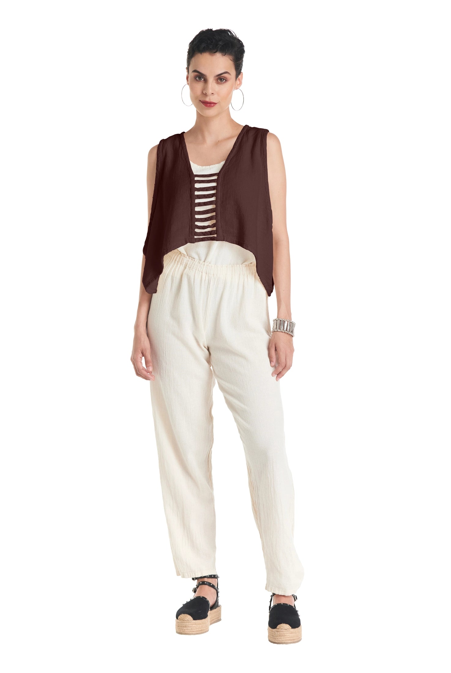 Shutter Vest-Oh My Gauze