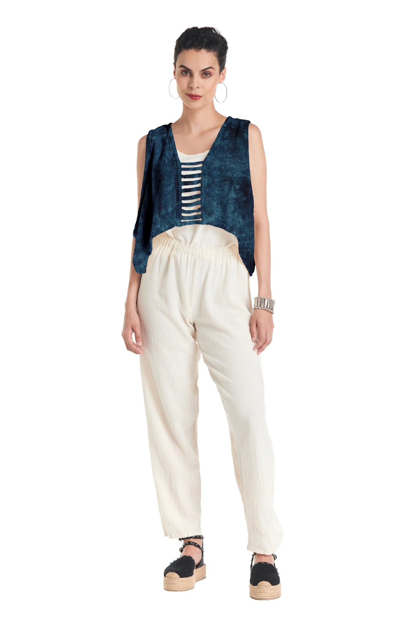 Shutter Vest-Oh My Gauze