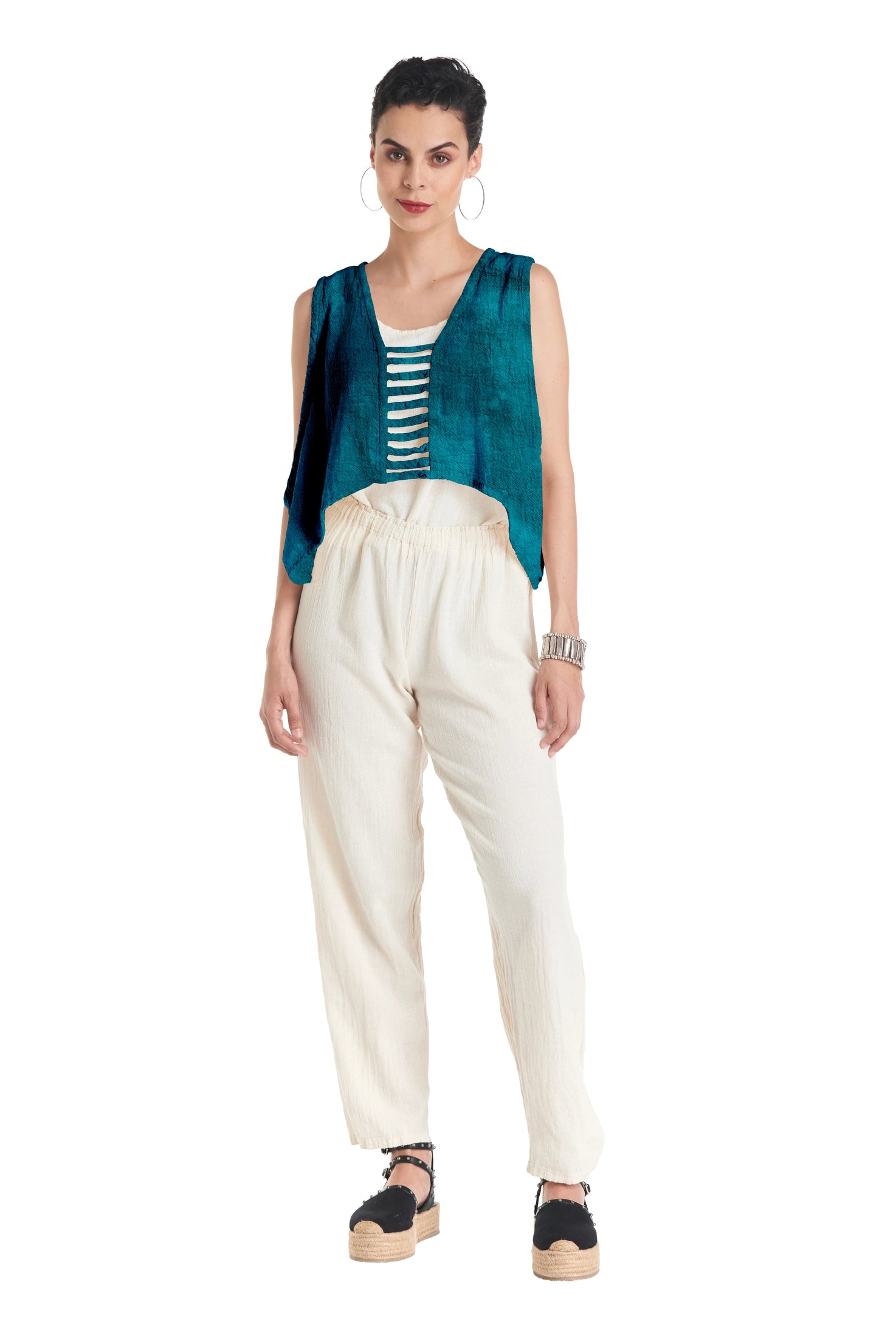 Shutter Vest-Oh My Gauze