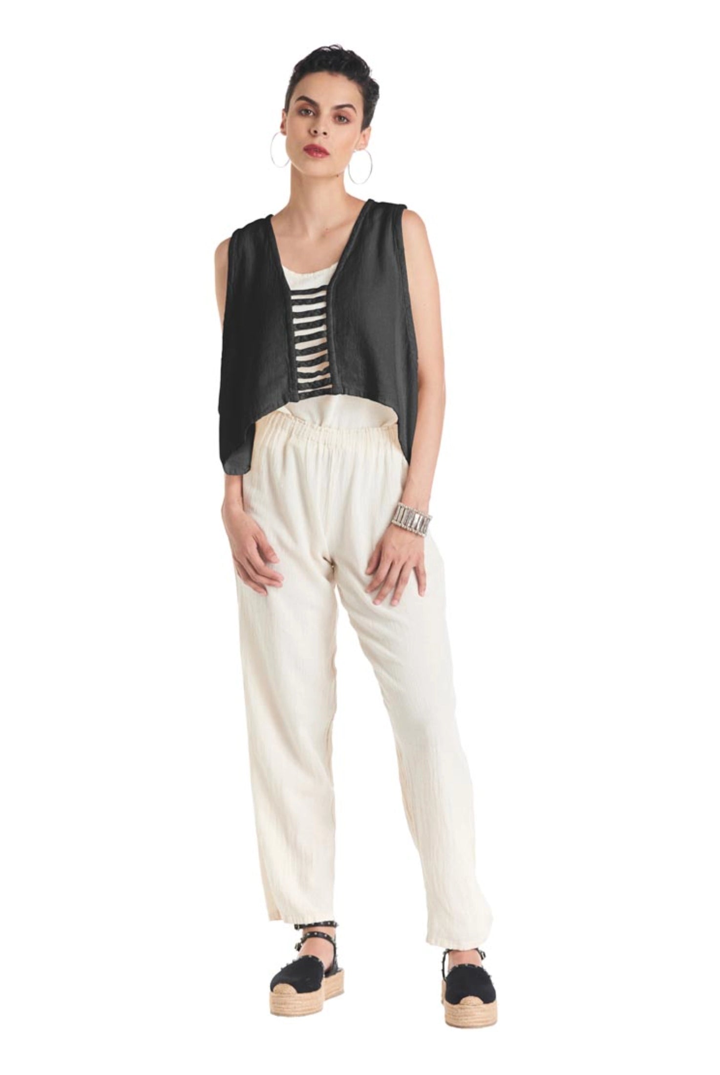 Shutter Vest-Oh My Gauze