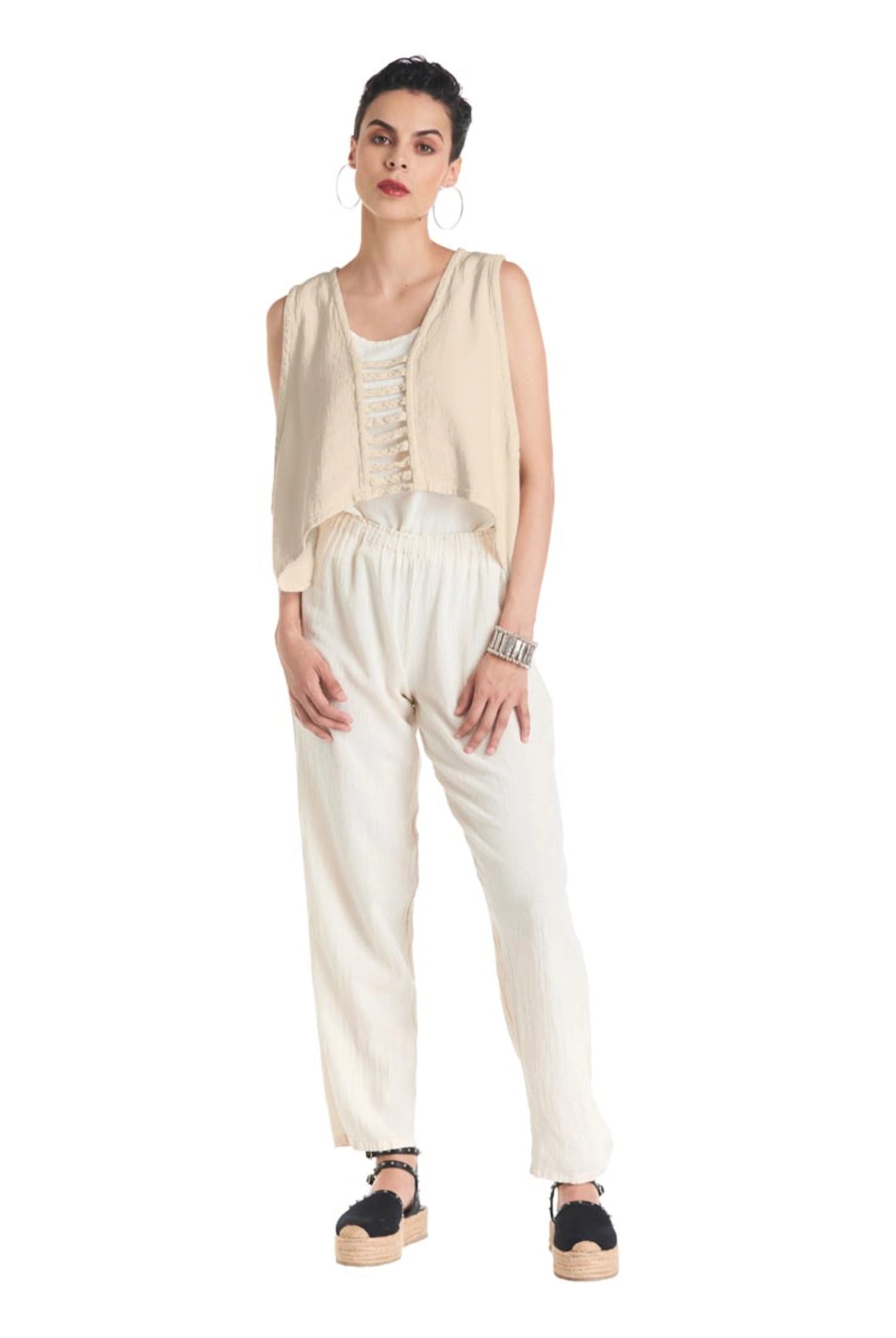 Shutter Vest-Oh My Gauze