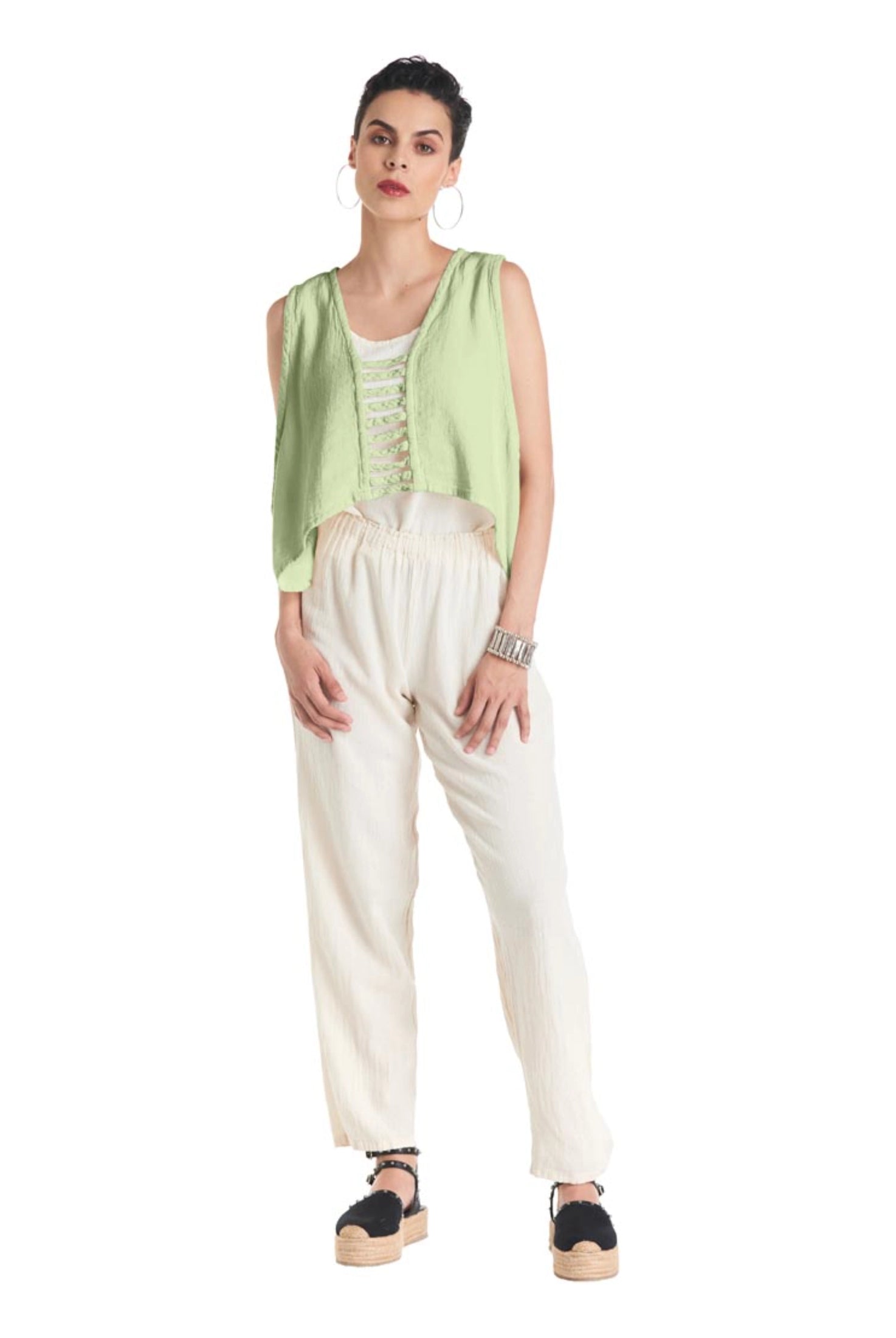 Shutter Vest-Oh My Gauze