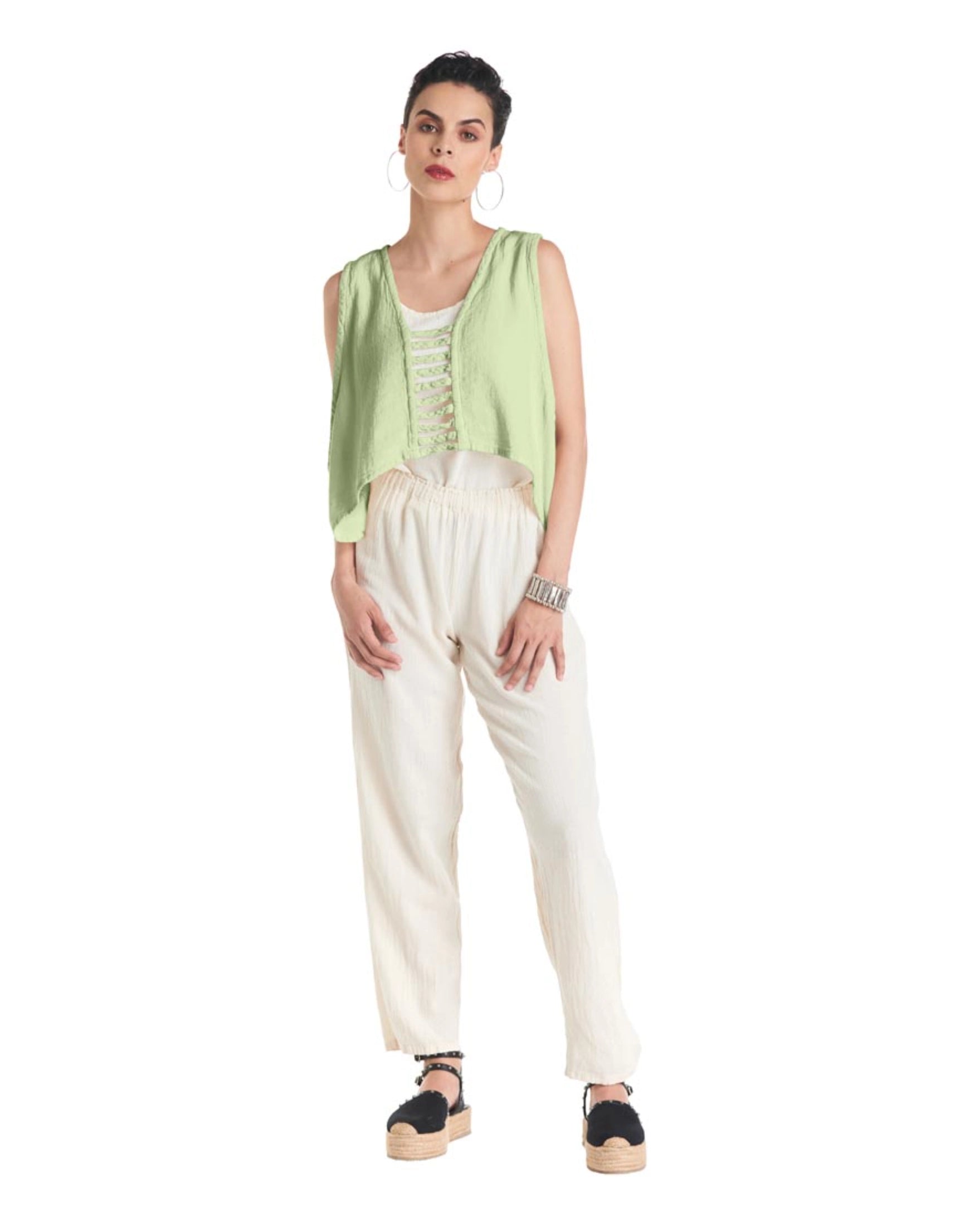 Shutter Vest-Oh My Gauze