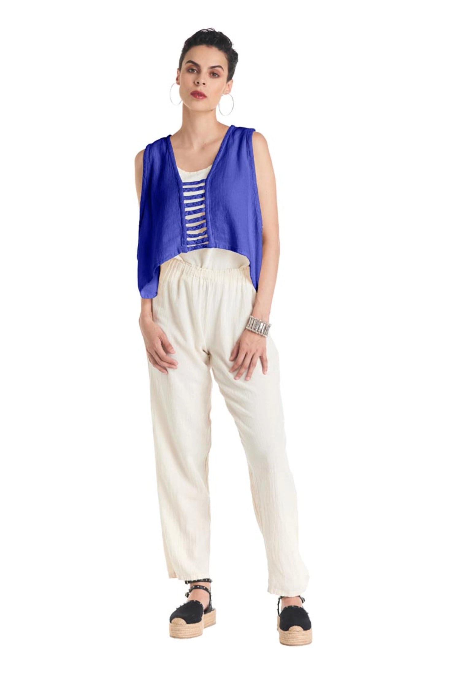 Shutter Vest-Oh My Gauze