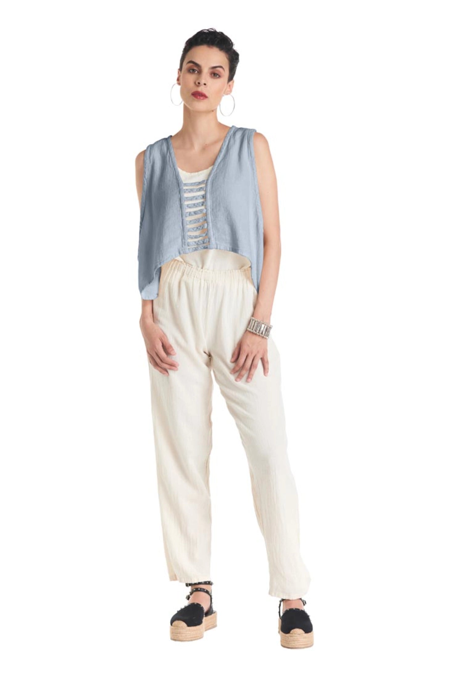 Shutter Vest-Oh My Gauze