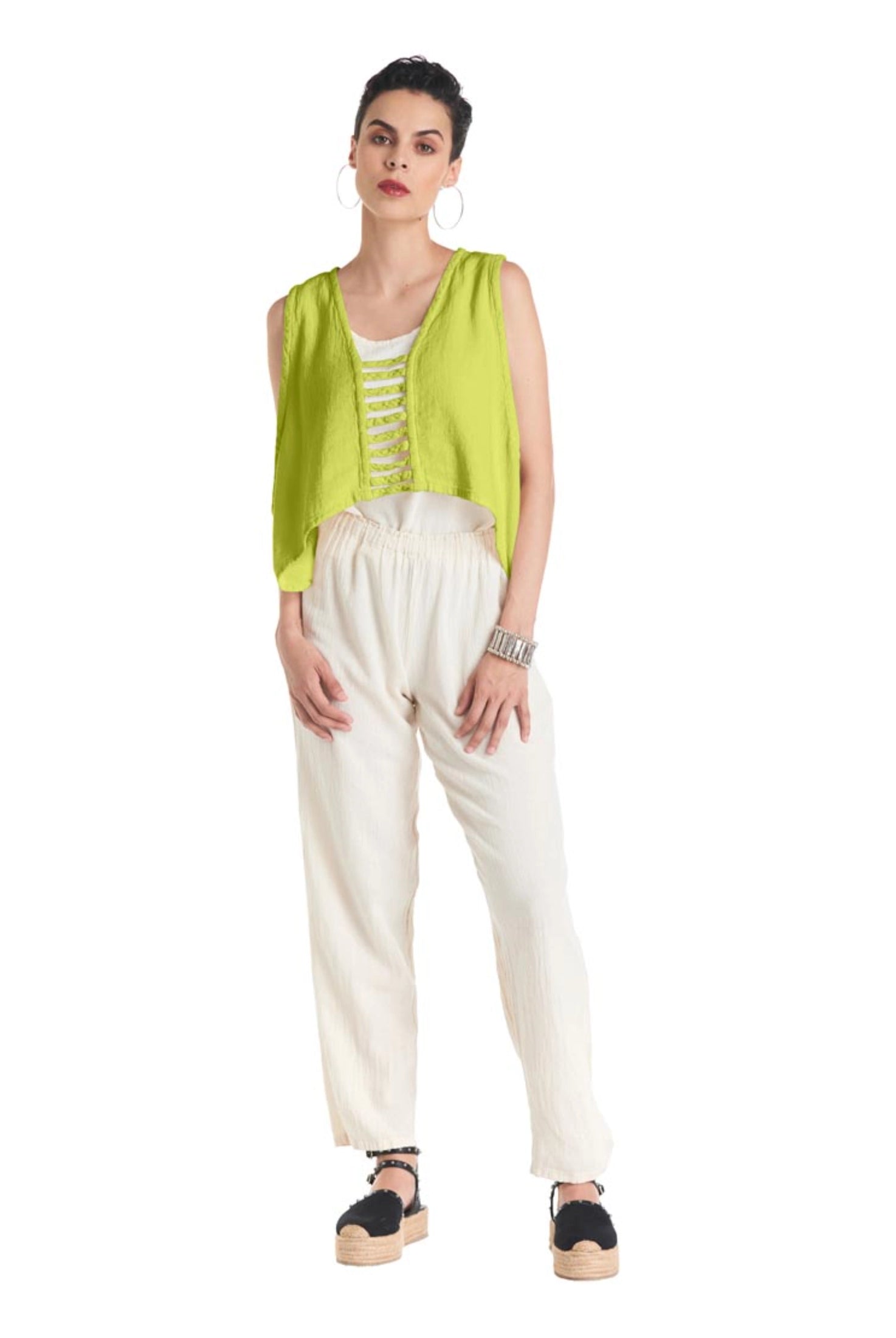 Shutter Vest-Oh My Gauze