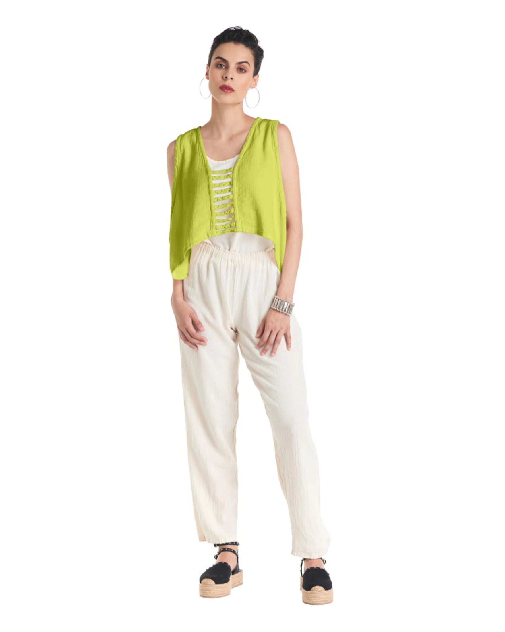 Shutter Vest-Oh My Gauze