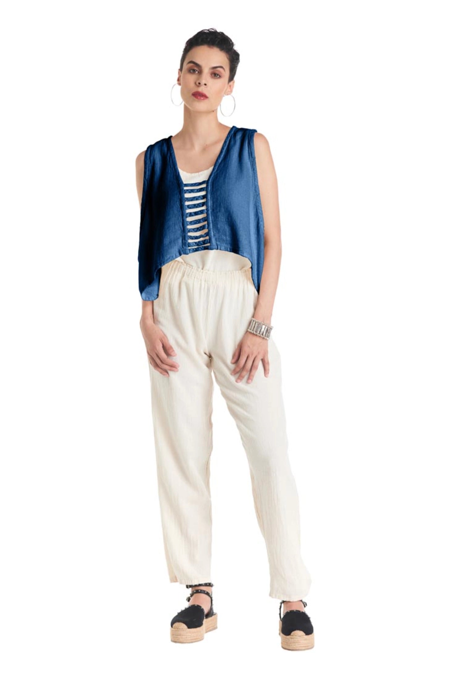 Shutter Vest-Oh My Gauze