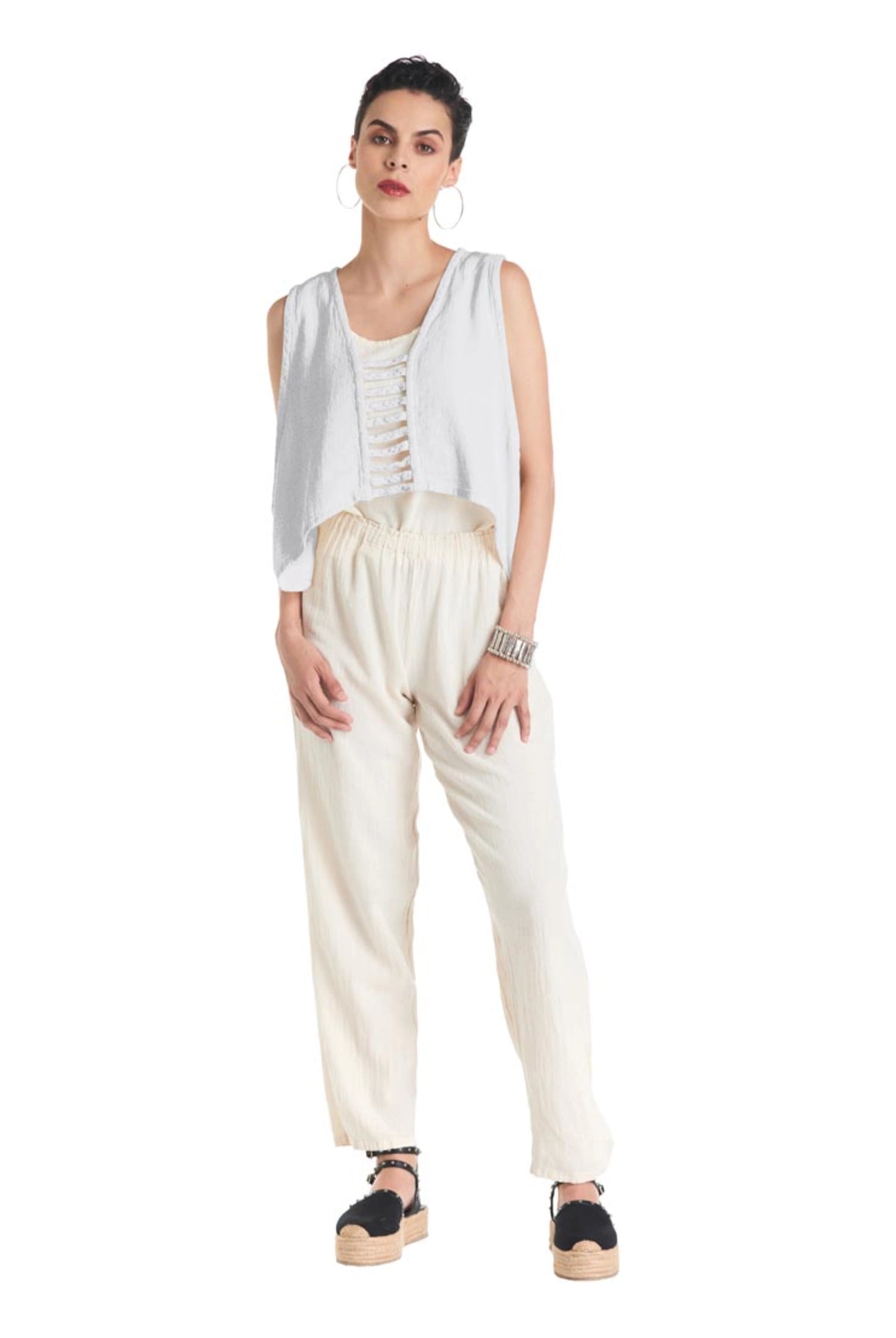 Shutter Vest-Oh My Gauze