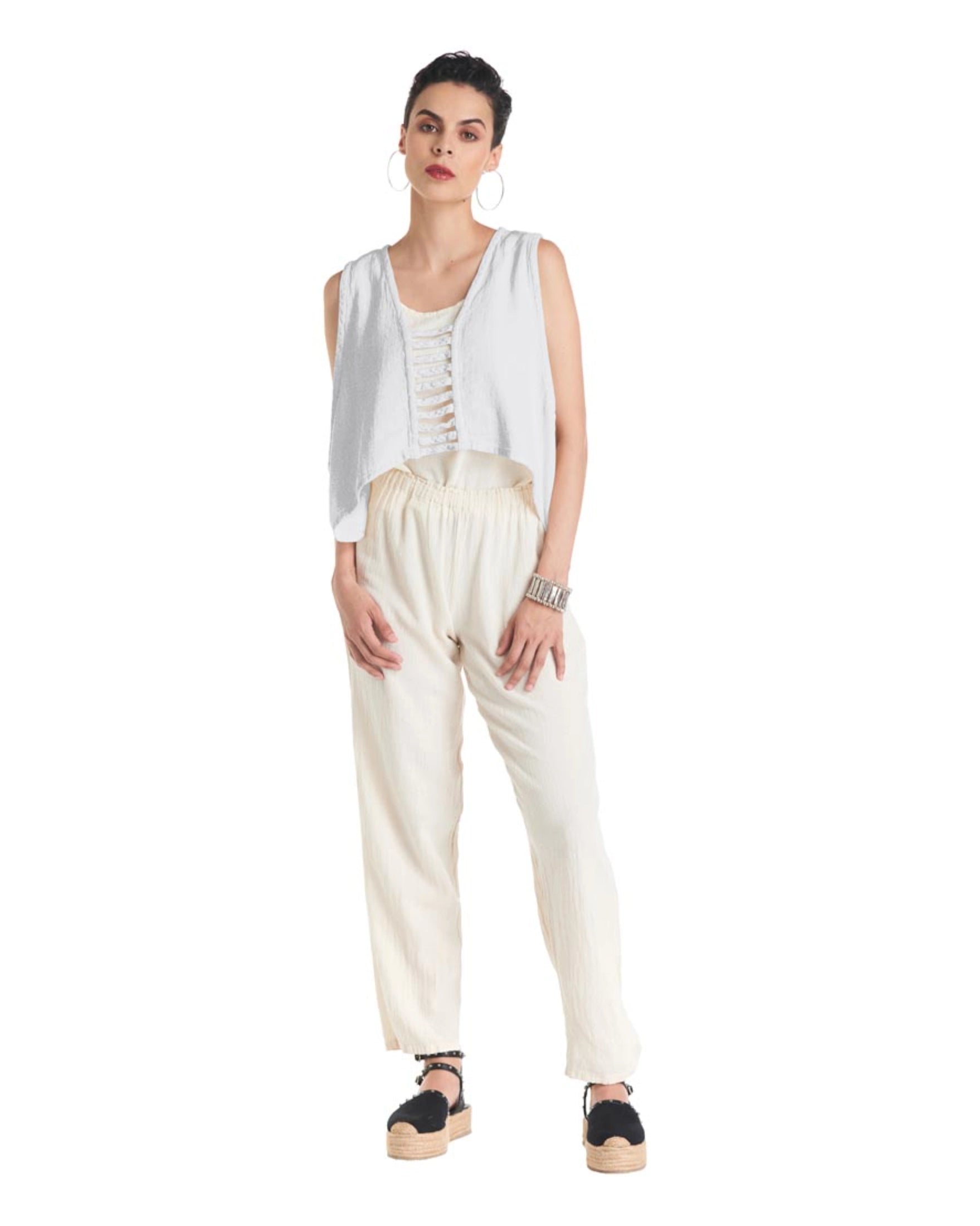 Shutter Vest-Oh My Gauze