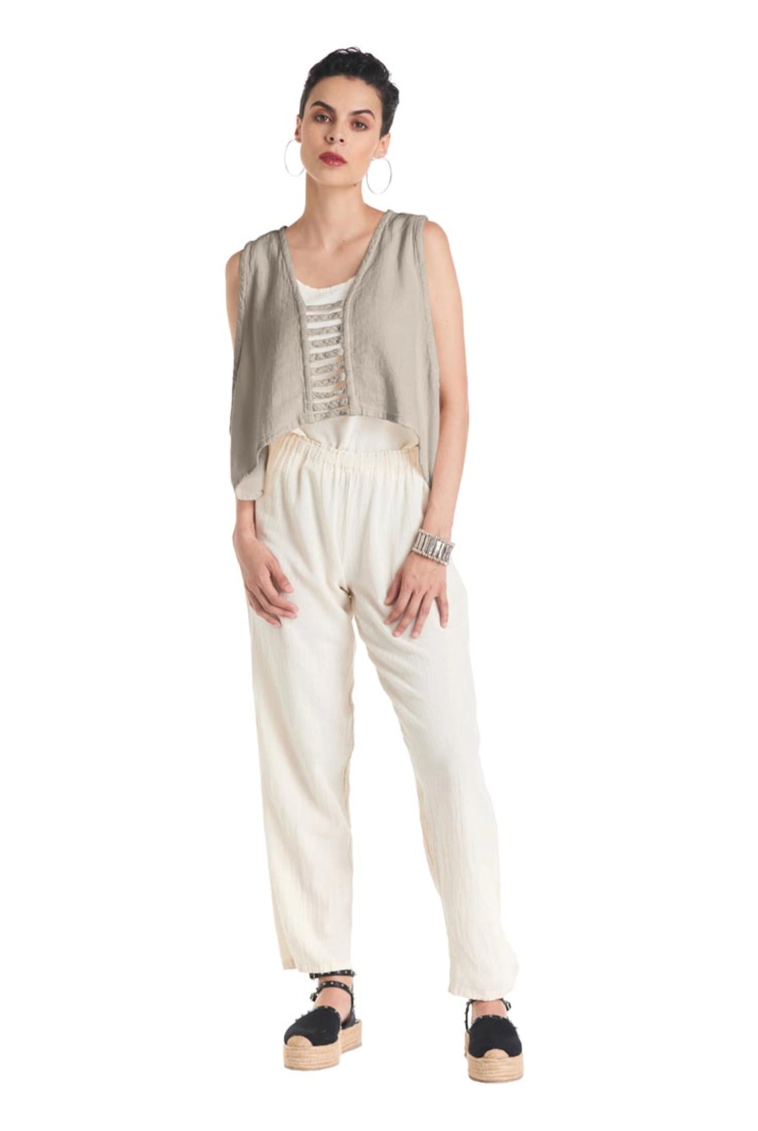 Shutter Vest-Oh My Gauze