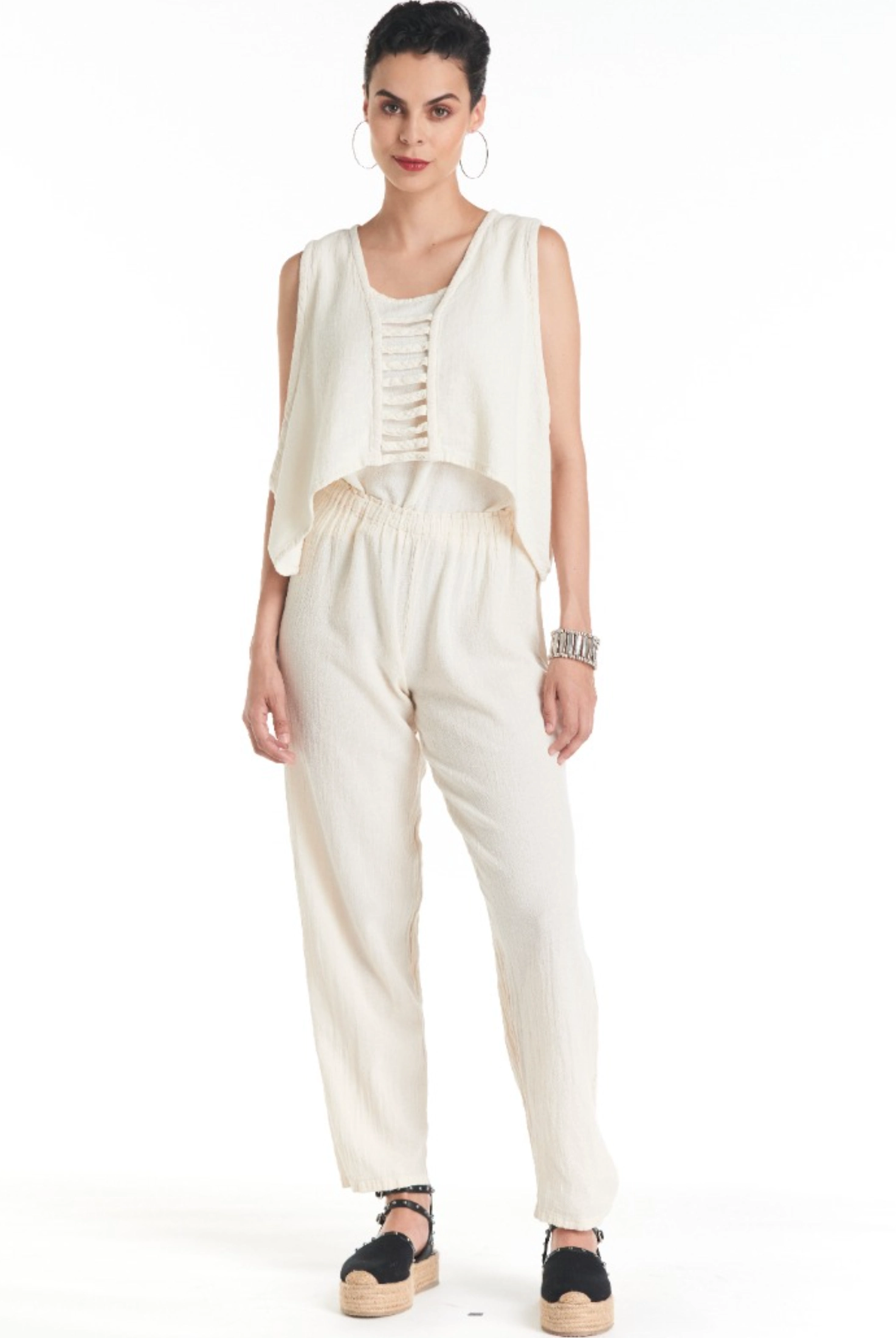 Shutter Vest-Oh My Gauze