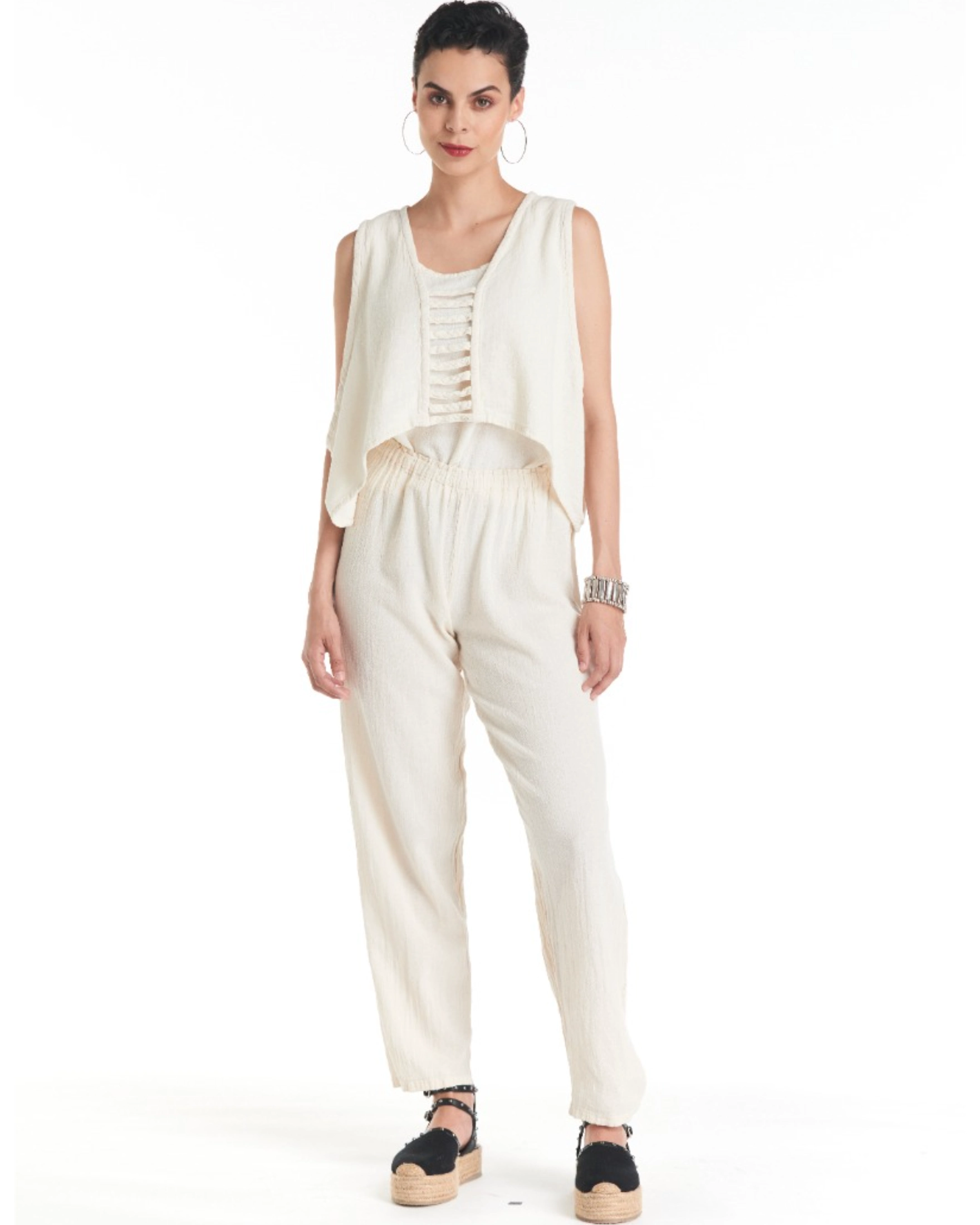 Shutter Vest-Oh My Gauze