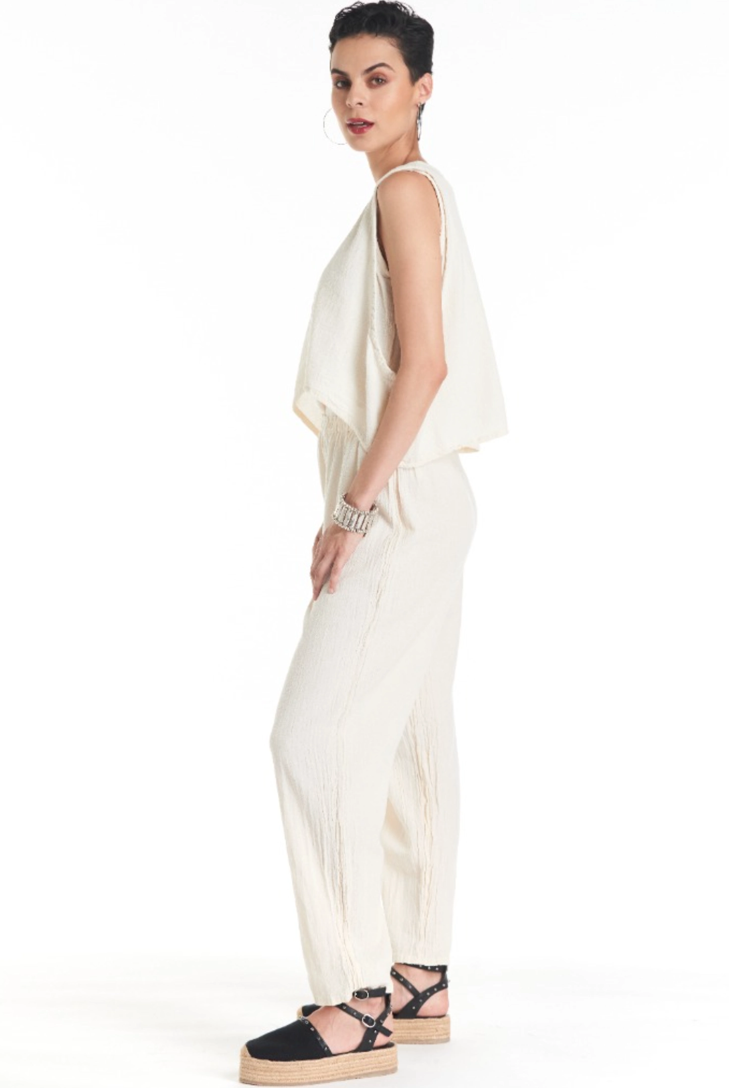 Shutter Vest-Oh My Gauze