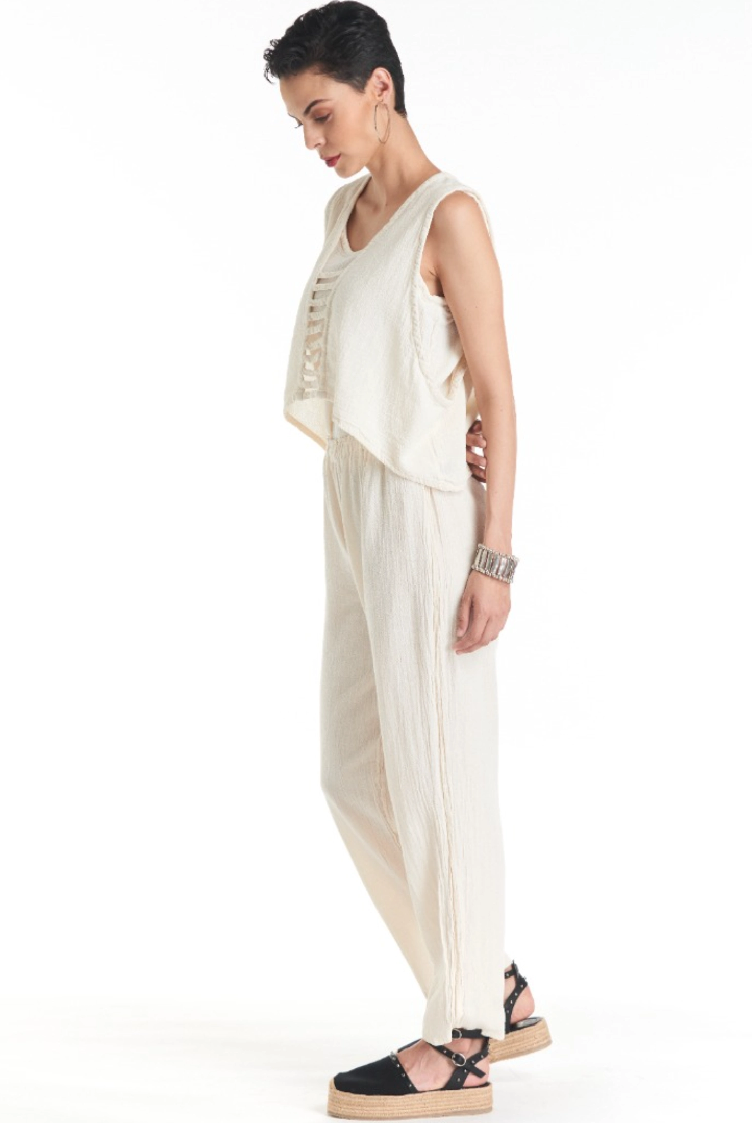 Shutter Vest-Oh My Gauze