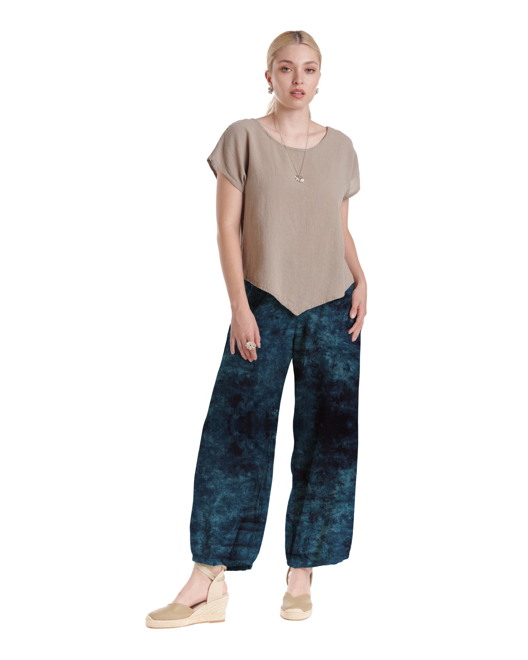 Sugar Cotton Gauze Pants-Oh My Gauze