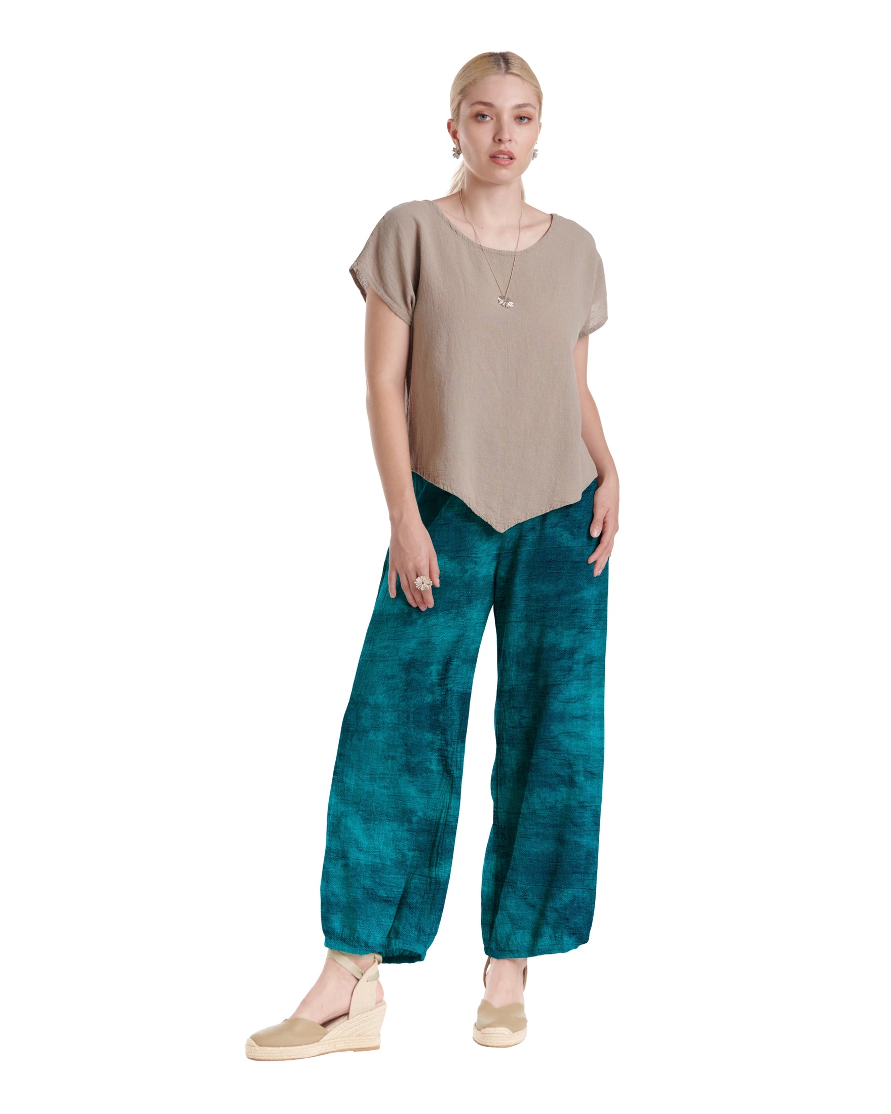 Sugar Cotton Gauze Pants-Oh My Gauze