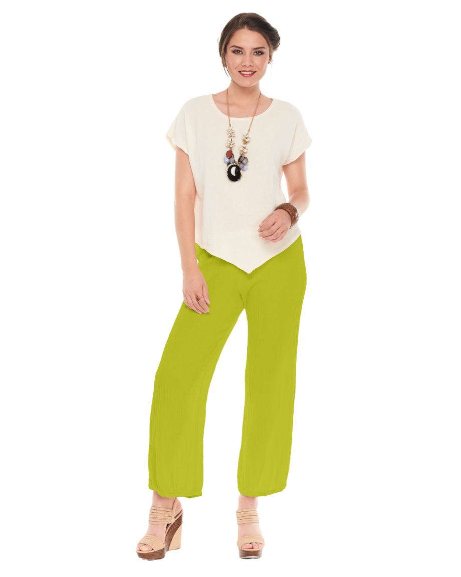 Sugar Cotton Gauze Pants-Oh My Gauze