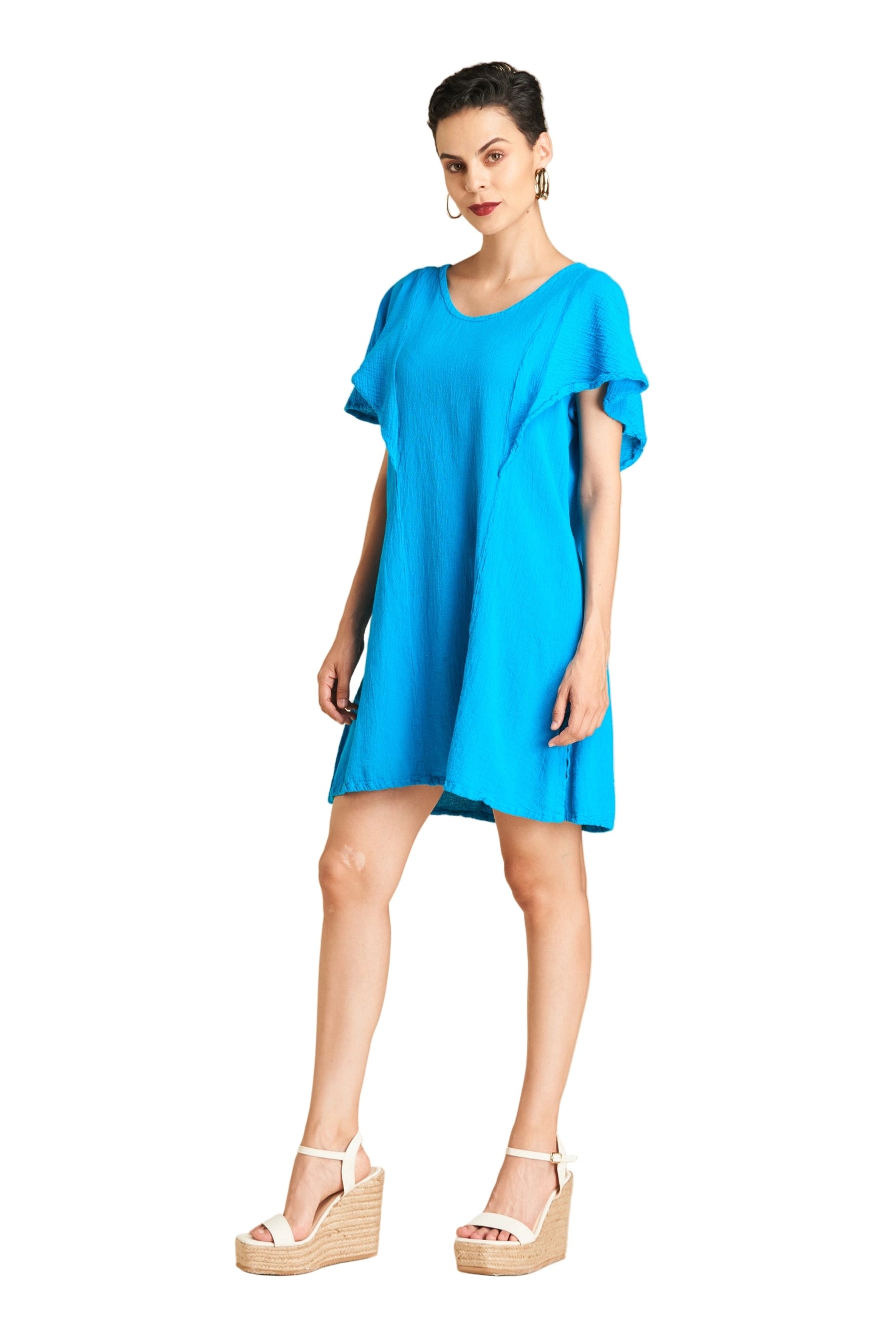 Sun Cotton Gauze Dress – Final Sale-Oh My Gauze