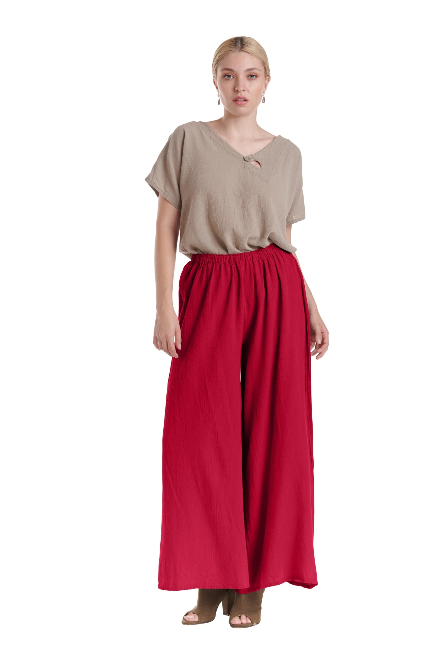 Surf Cotton Gauze Pants-Oh My Gauze